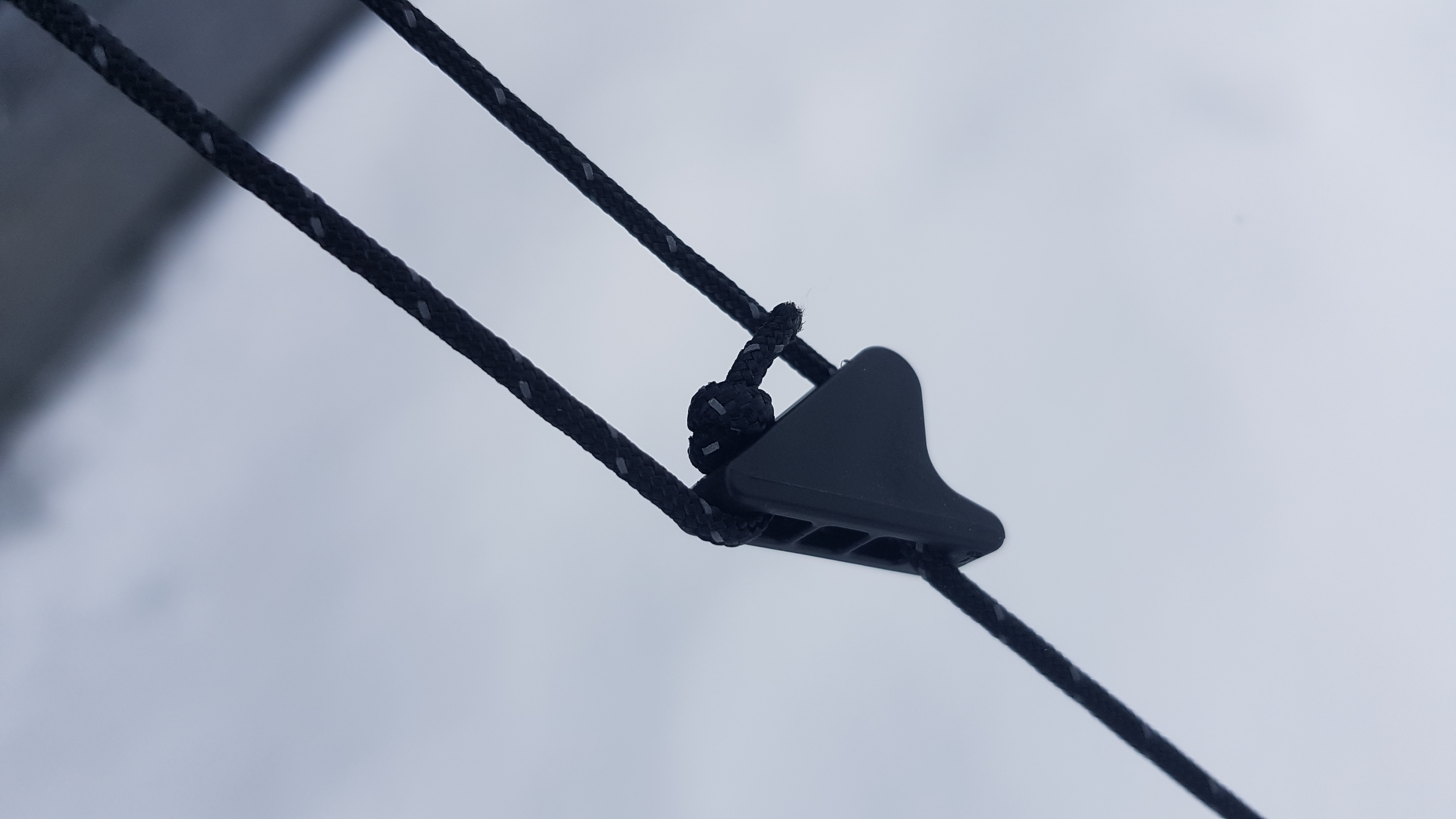 Stopper an Sturmleine