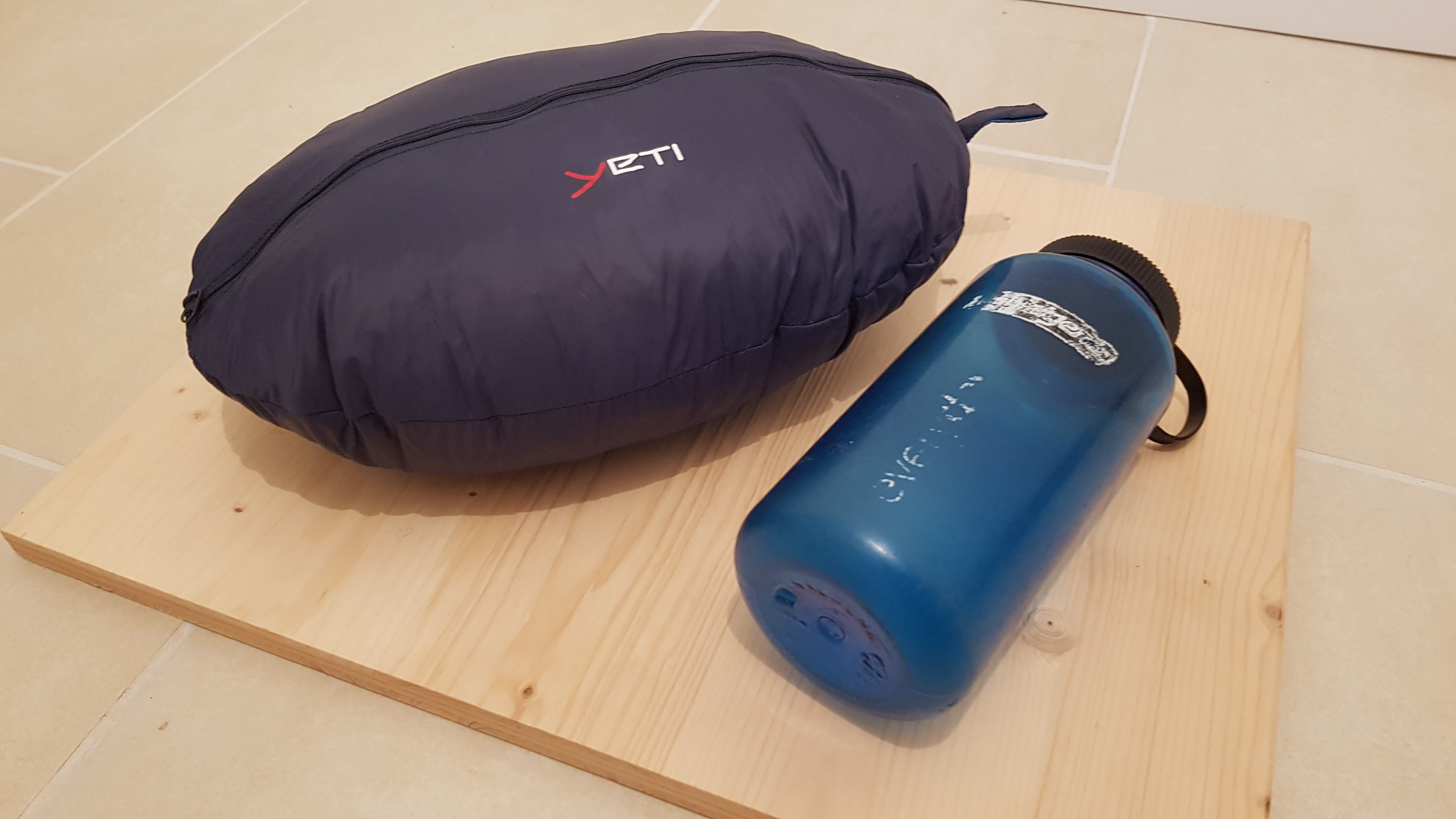 Größenvergleich mit Nalgene 1 L