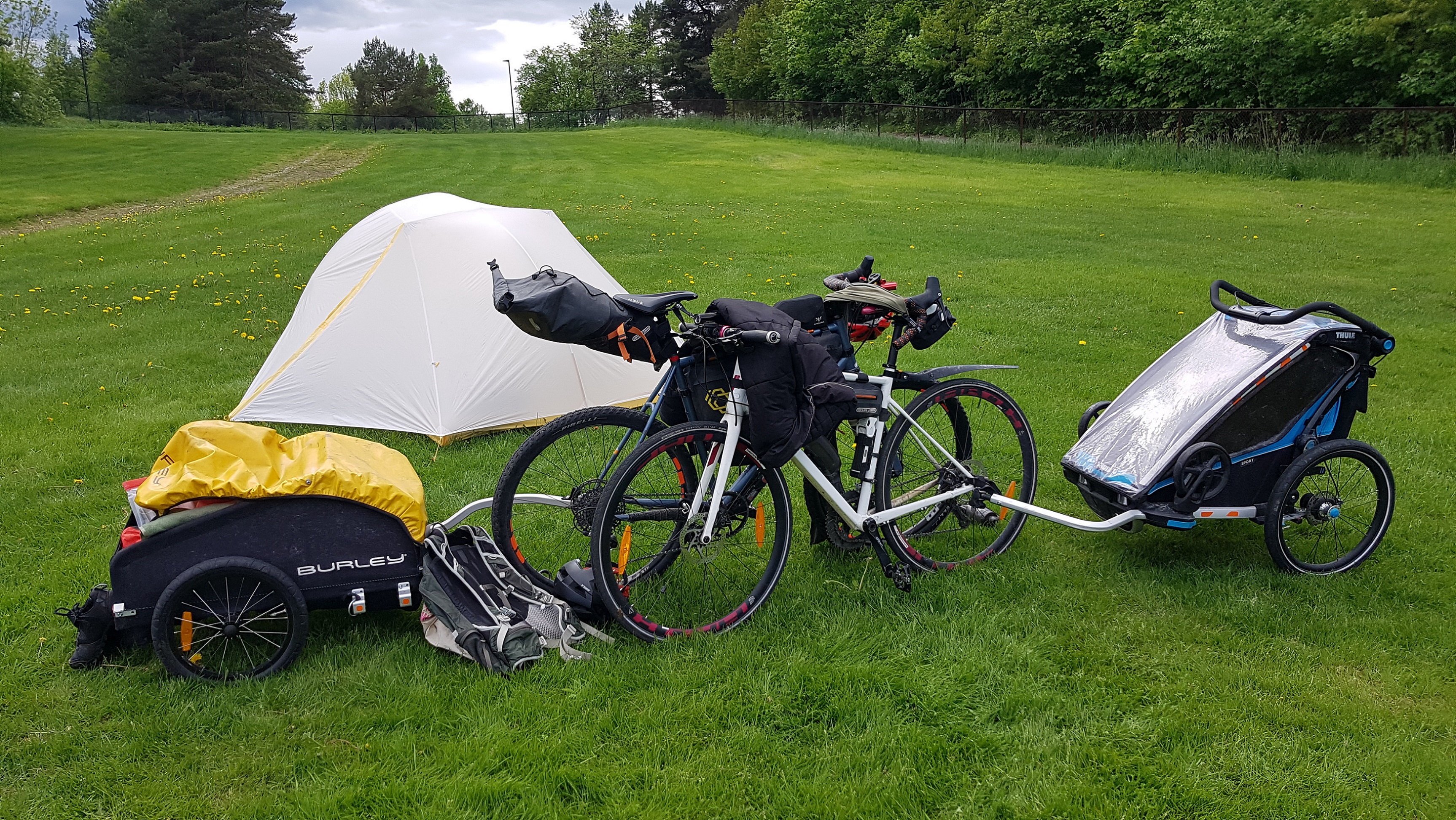 ganzes Setup auf dem Ekeberg in Oslo