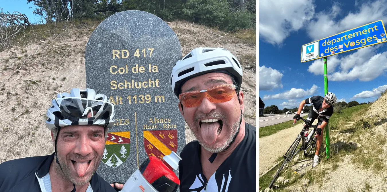 Gravelbike- und Rennradtouren im Elsass
