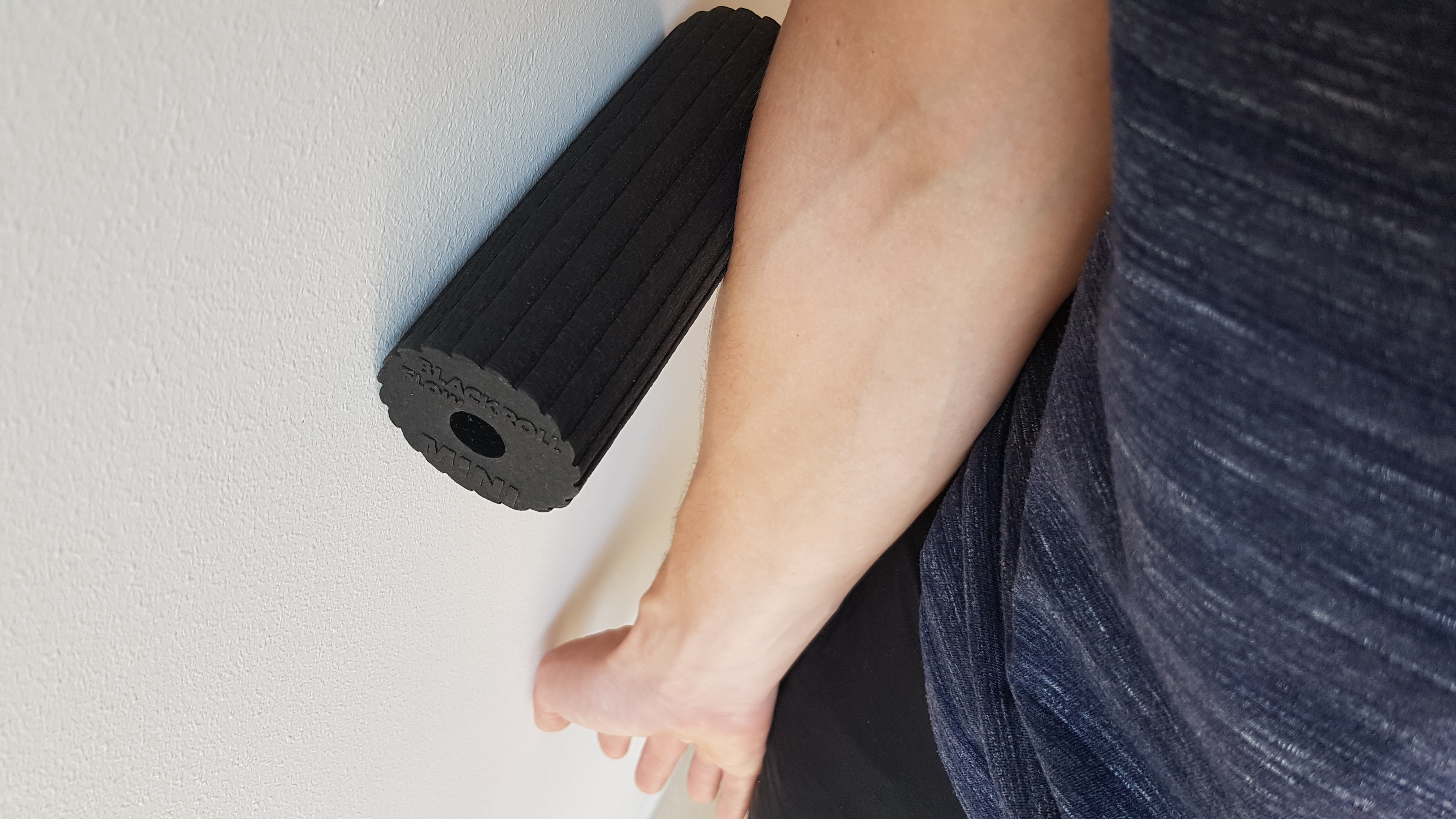 Unterarm nach dem Klettern abrollen