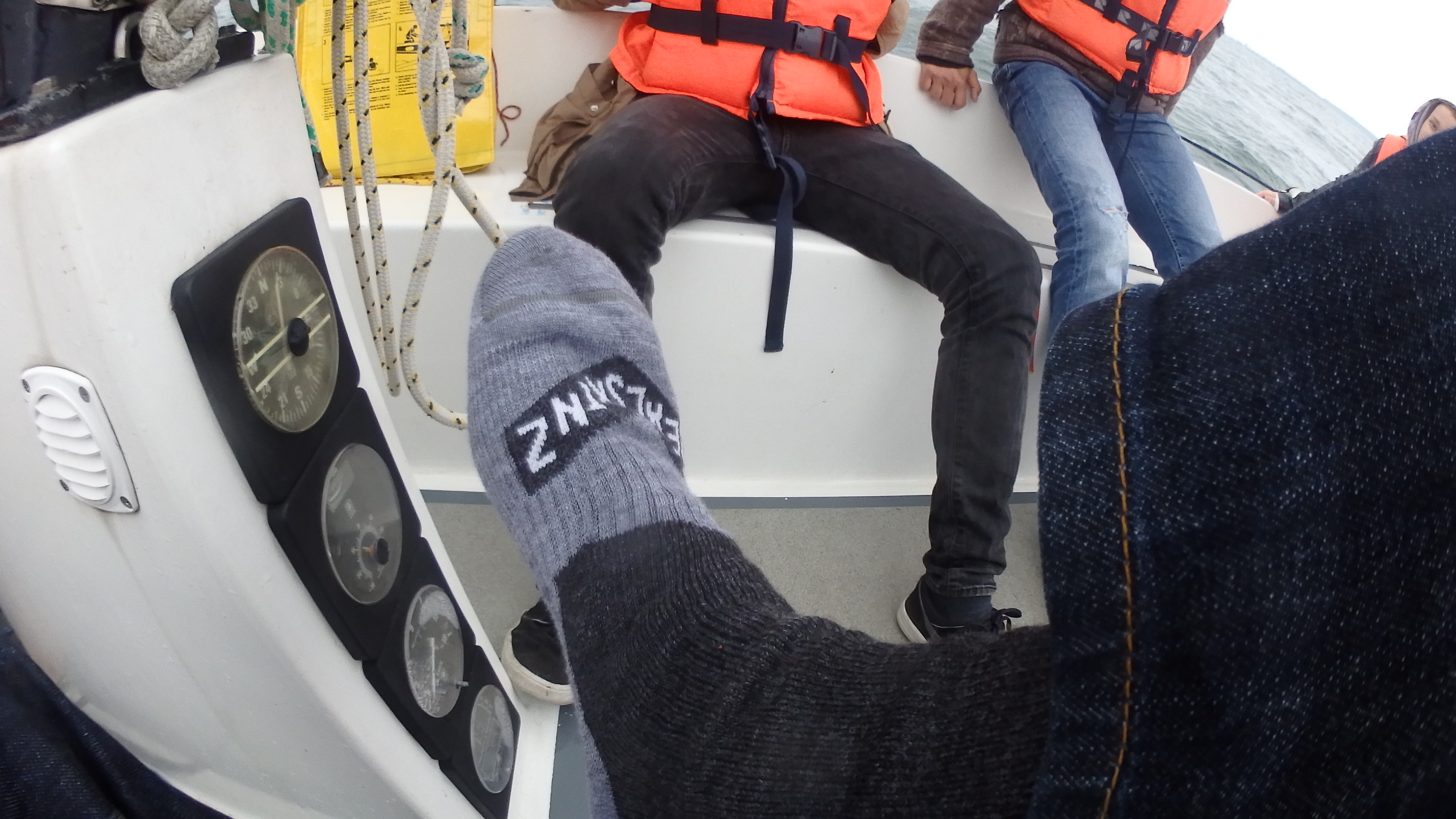 auf dem Segelboot 1
