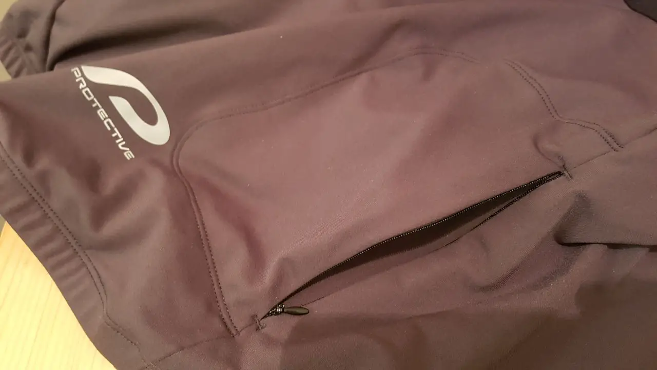 Tasche auf der Rückseite
