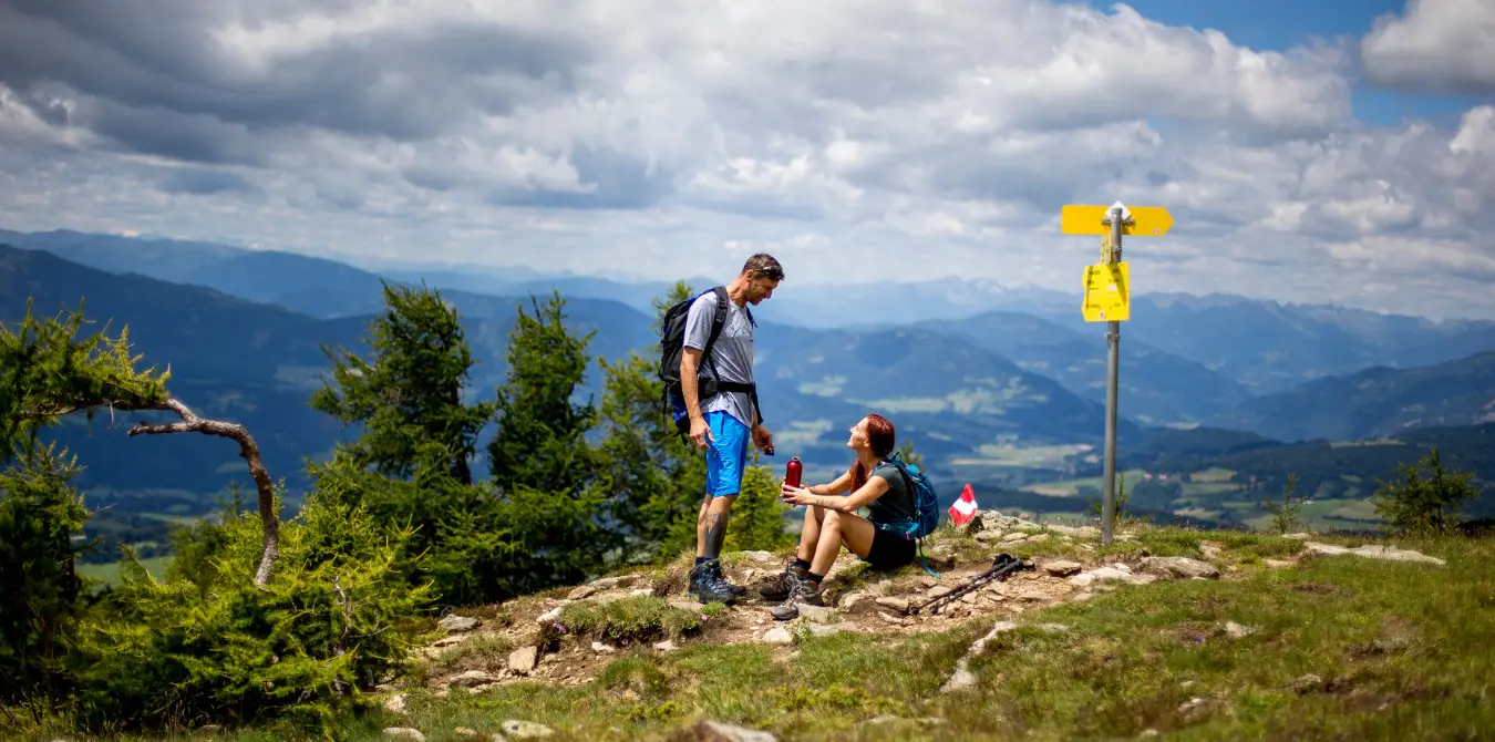 2 Weitwanderrouten „Vom Gletscher zum Wein“ - Steiermark, Österreich