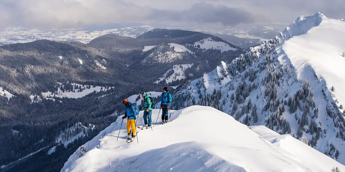 Skitouren im Allgäu - Wintertipps Oberstaufen