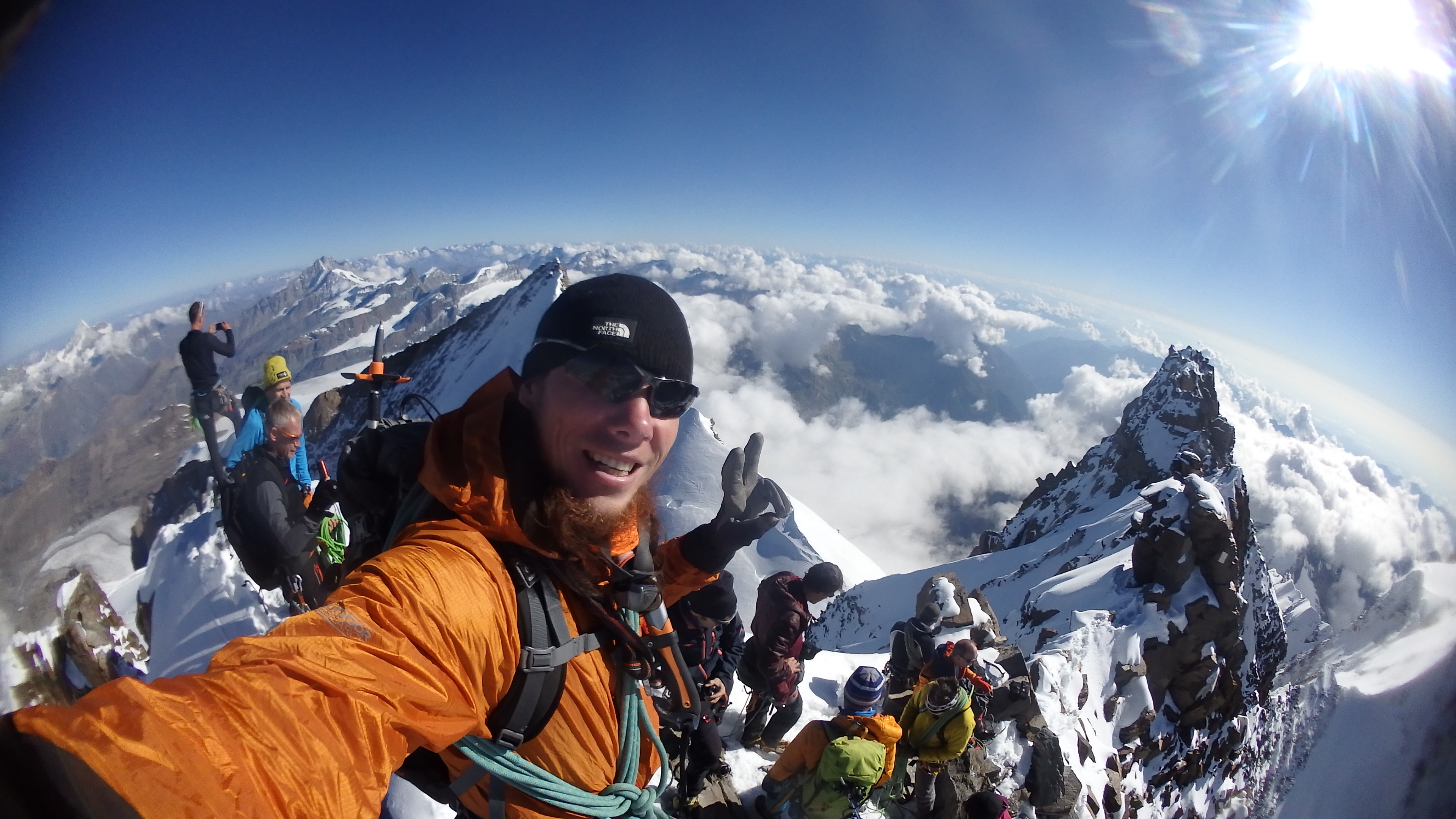 auf der Dufourspitze
