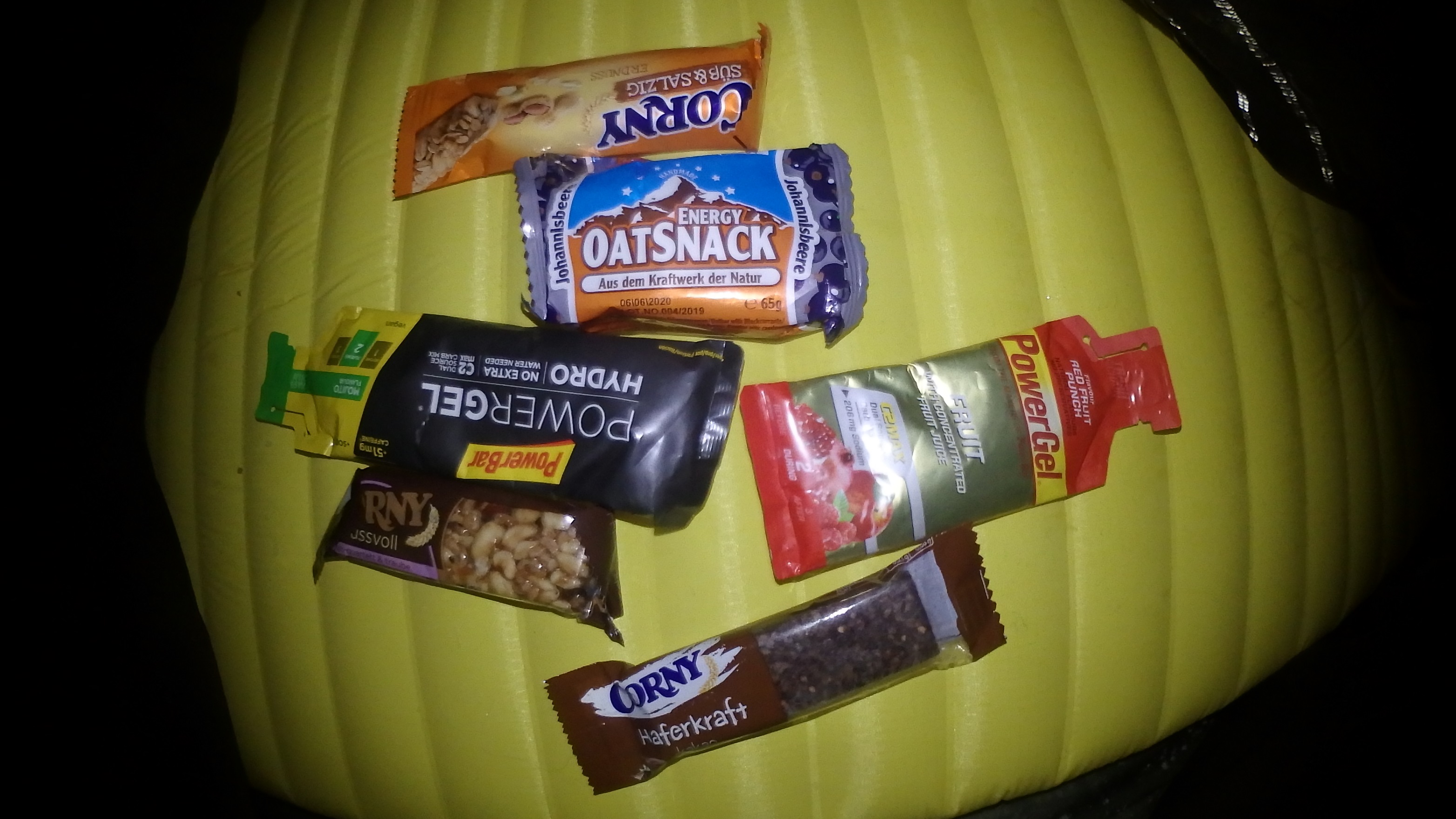 Snacks für Unterwegs