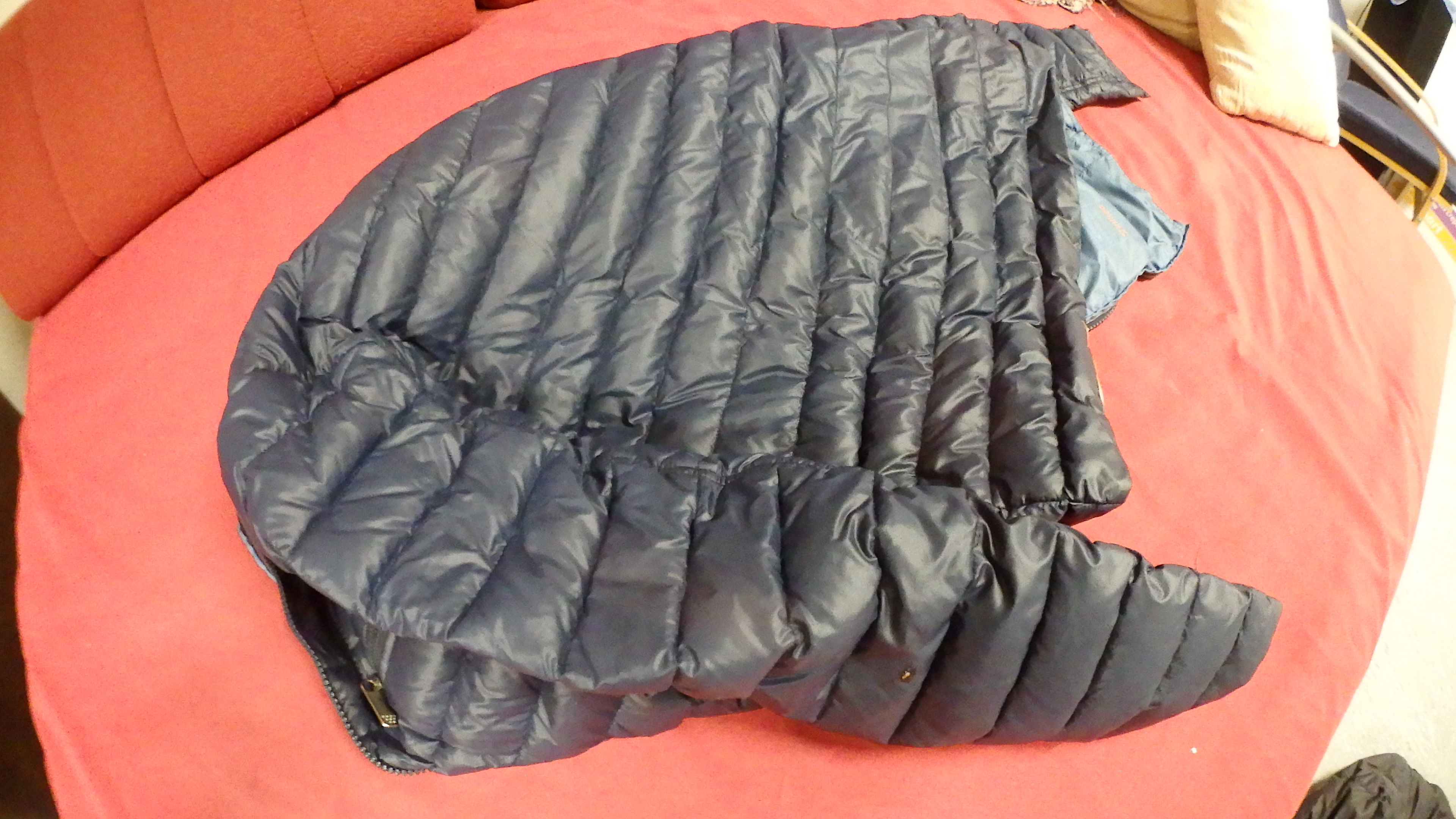 blaue Jacke nachher