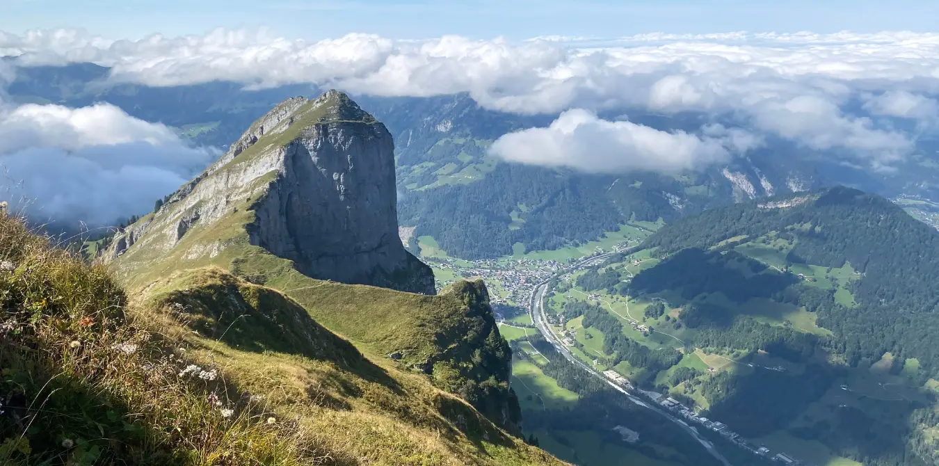 5 aussichtsreiche Wanderungen mit der Bergbahn in Vorarlberg-Bregenzer-Wald - Österreich