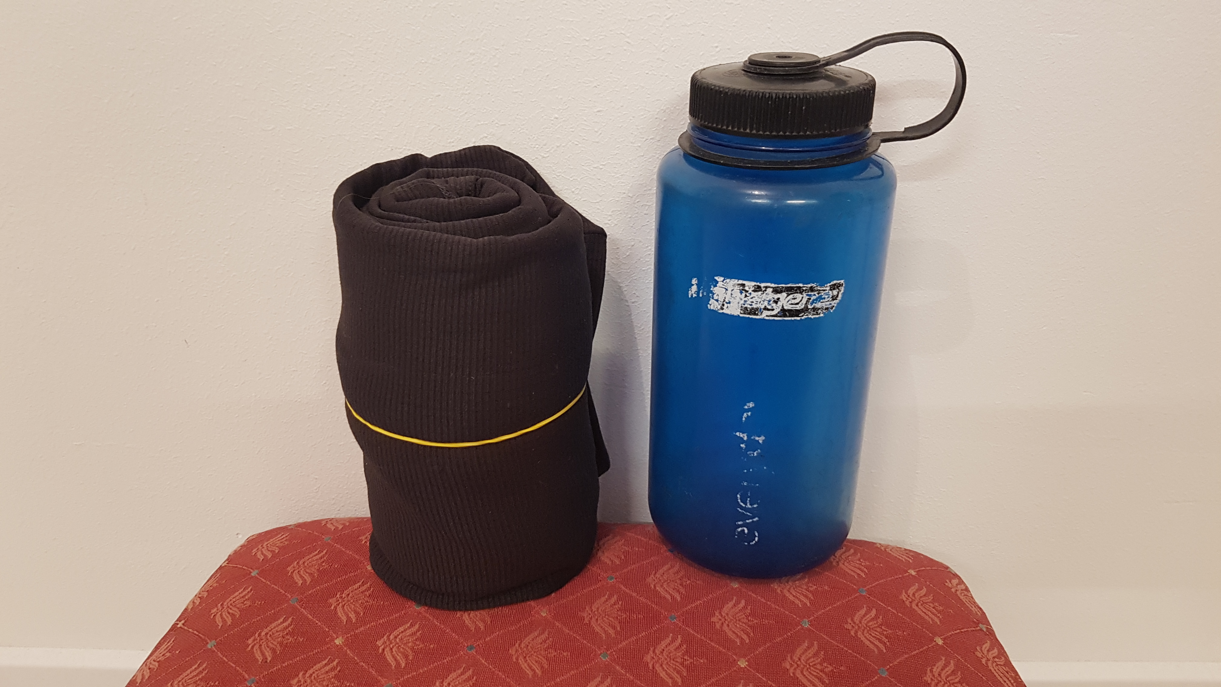 Größenvergleich mit Nalgene 1 L