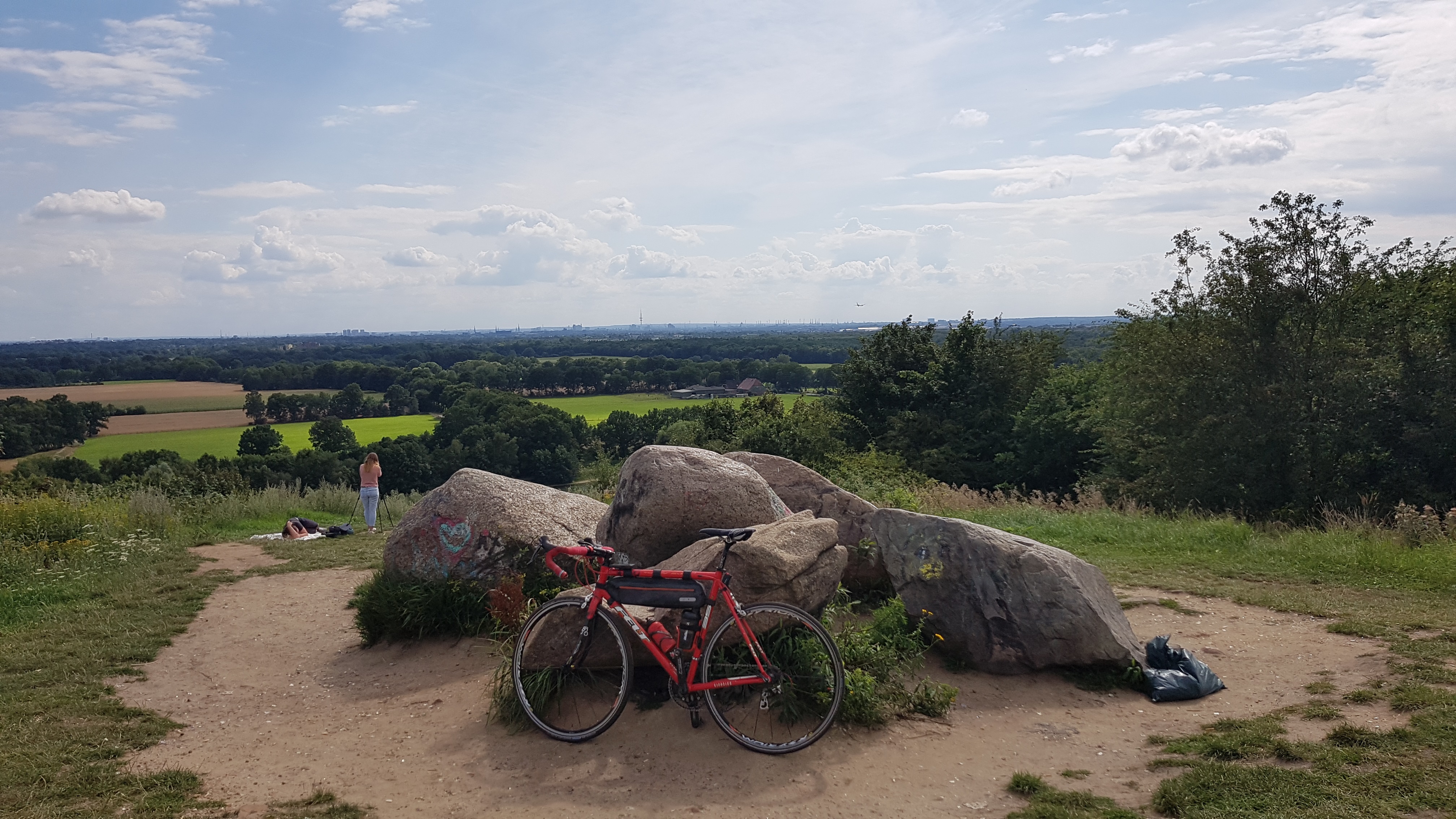 auf dem Müllberg, Hamburg Gravelrennen