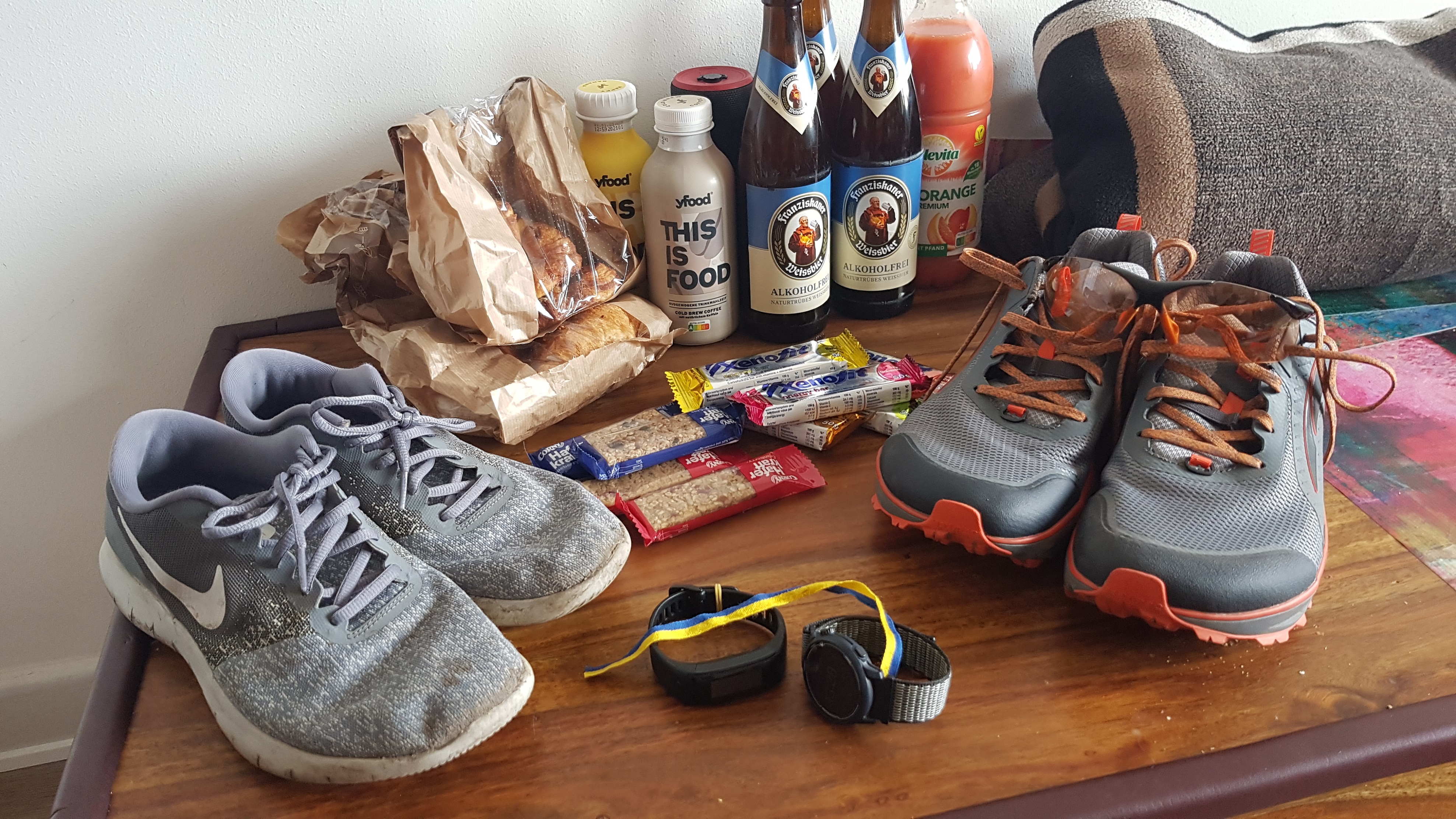 Über-Fresspacket für den 24 km Lauf