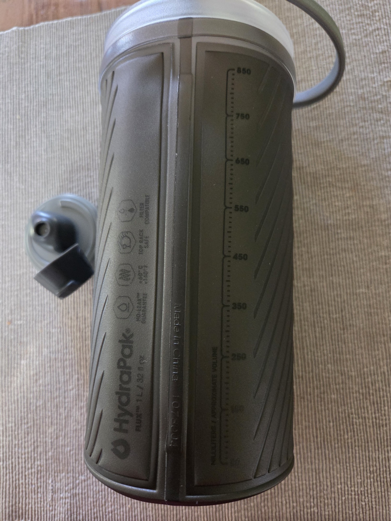 Flasche und Mundstück