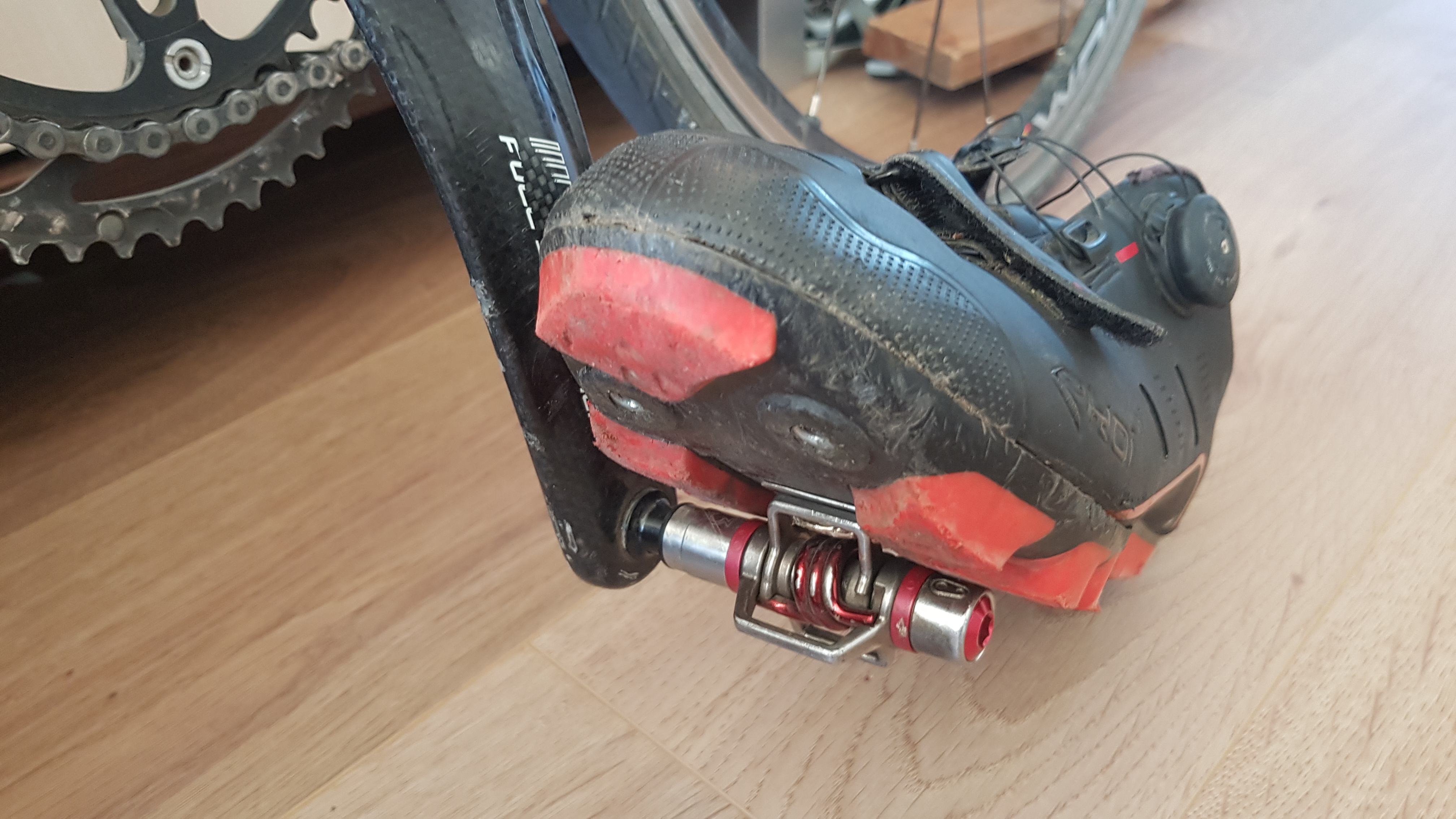 eingeklickter Schuh 1