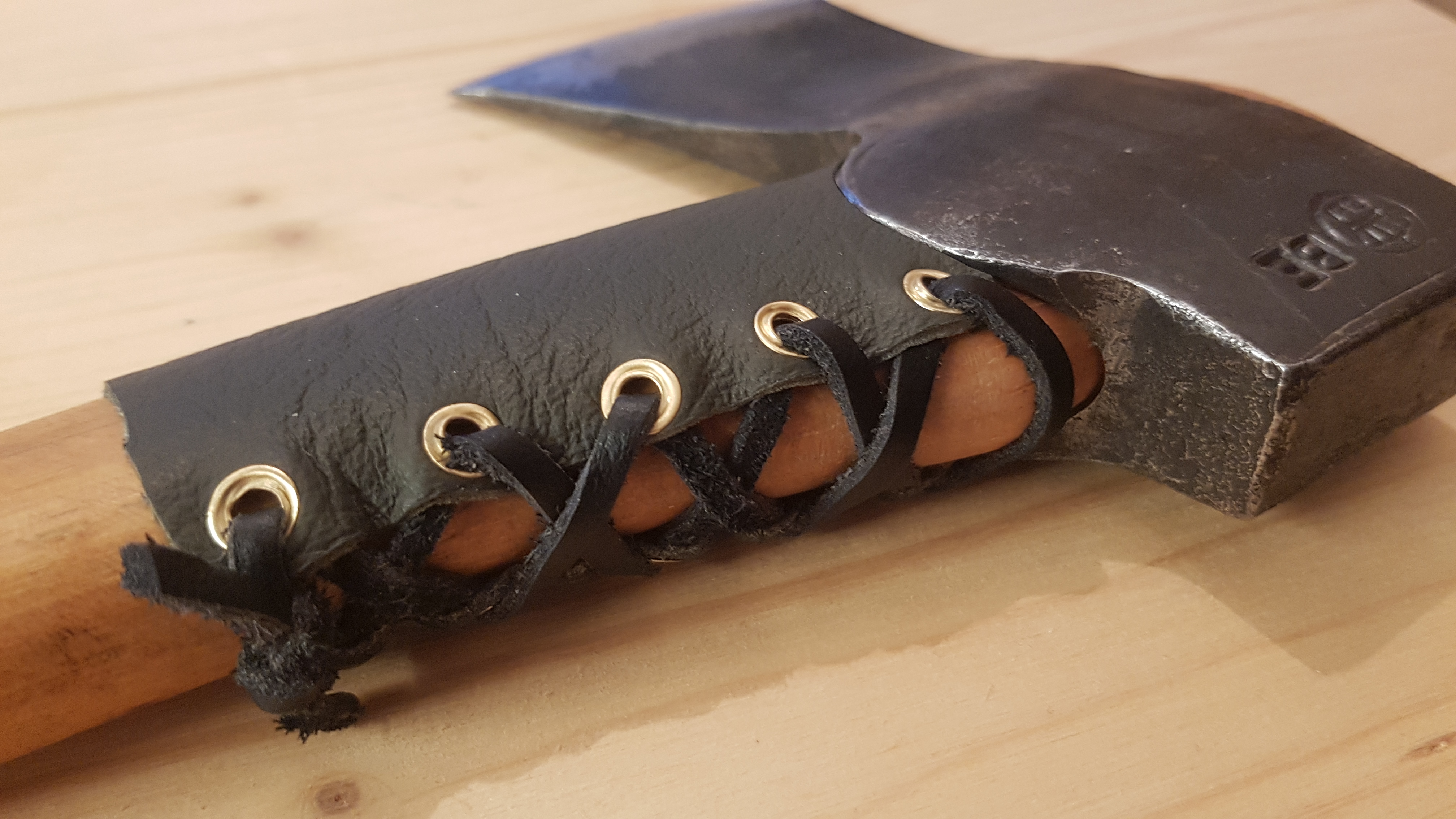 selbst gebauter Schaftschutz / Overstrike Guard