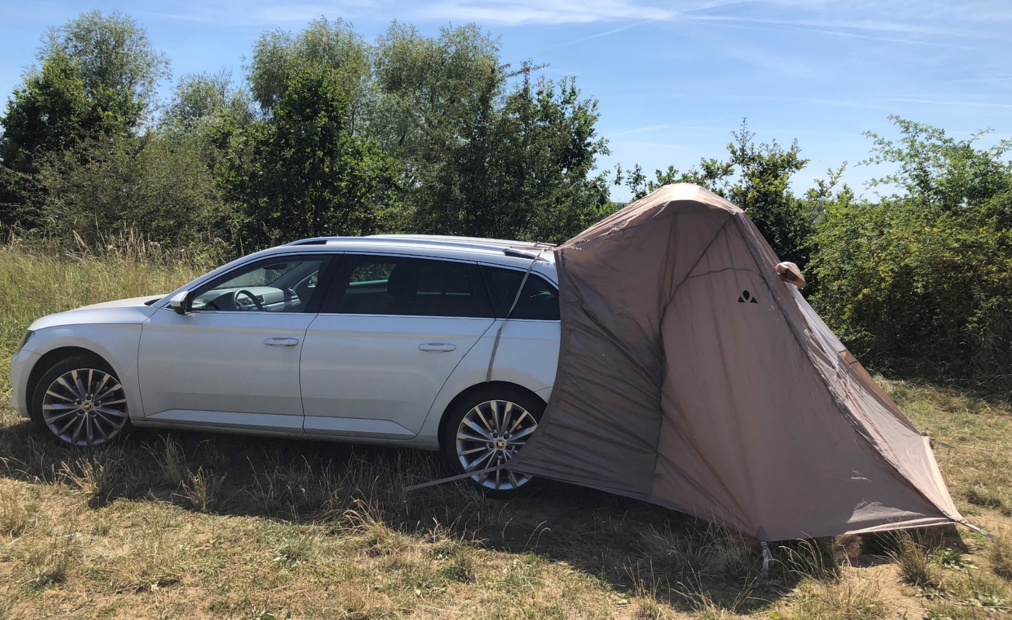 fertig aufgebaut