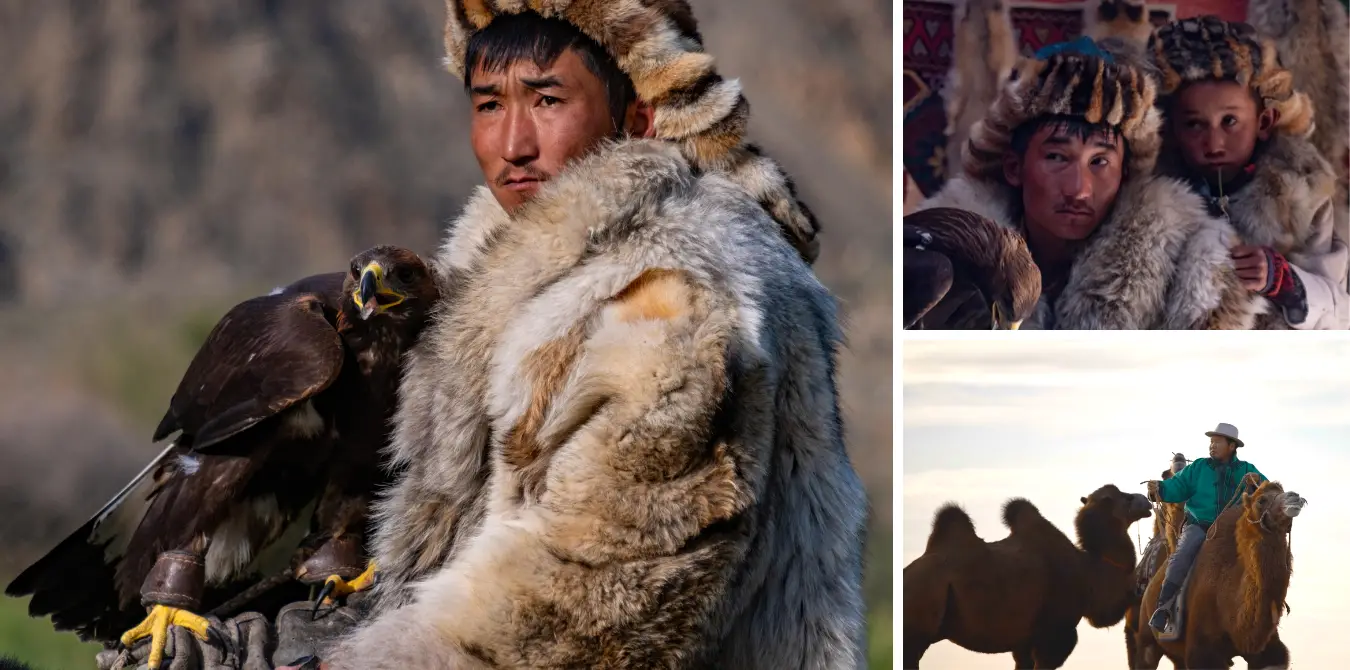 Mongolei im Winter