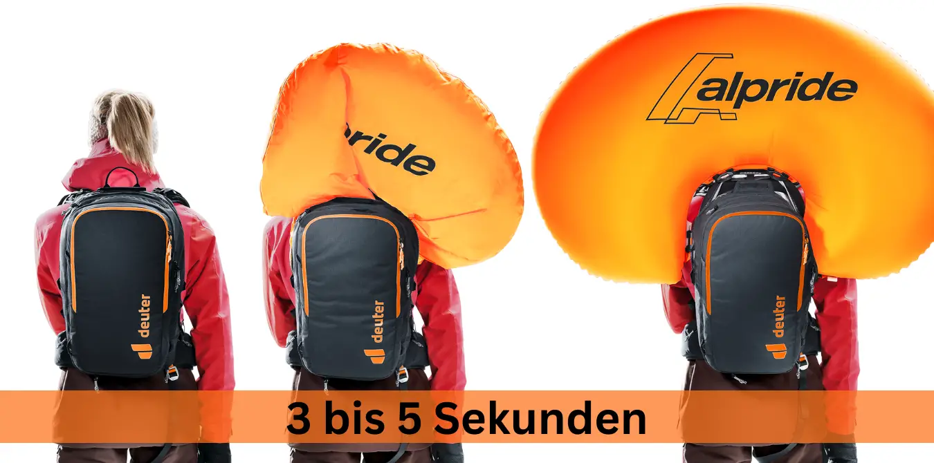 ABS-Lawinenrucksäcke Funktion