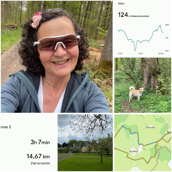 In den Ferien kann man schöne große Wanderungen unternehmen, auch wenn Gewitter einen vor sich her treiben. Die guten klimatischen Eigenschaften der Coolmesh II sorgen dabei für gut temperierte Füße.