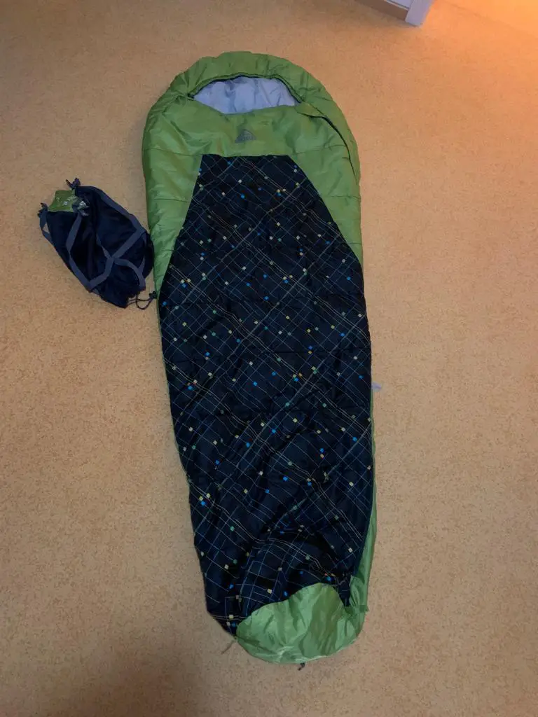 Schlafsack mit Transporthülle