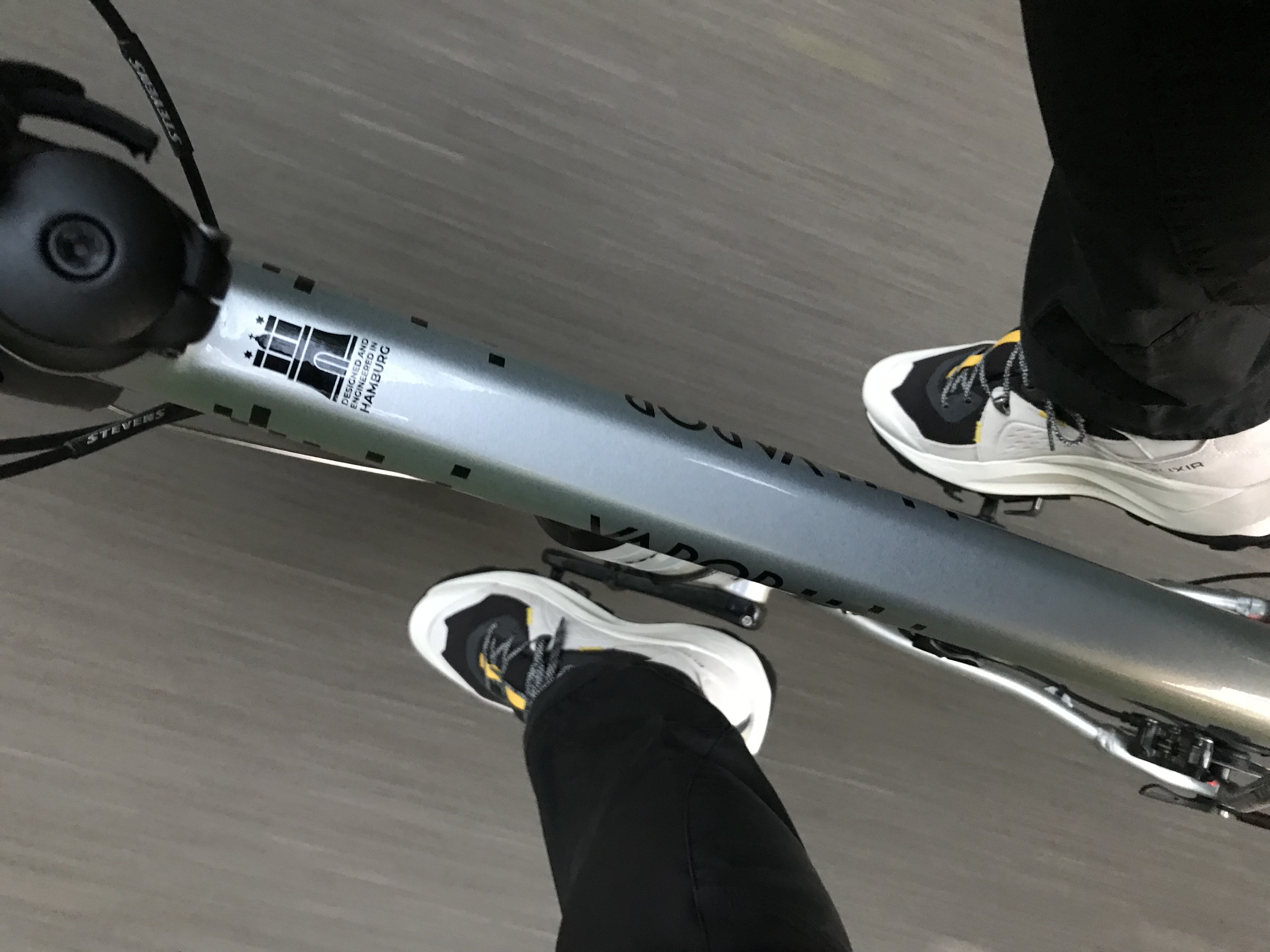 Auf dem Weg ins Büro