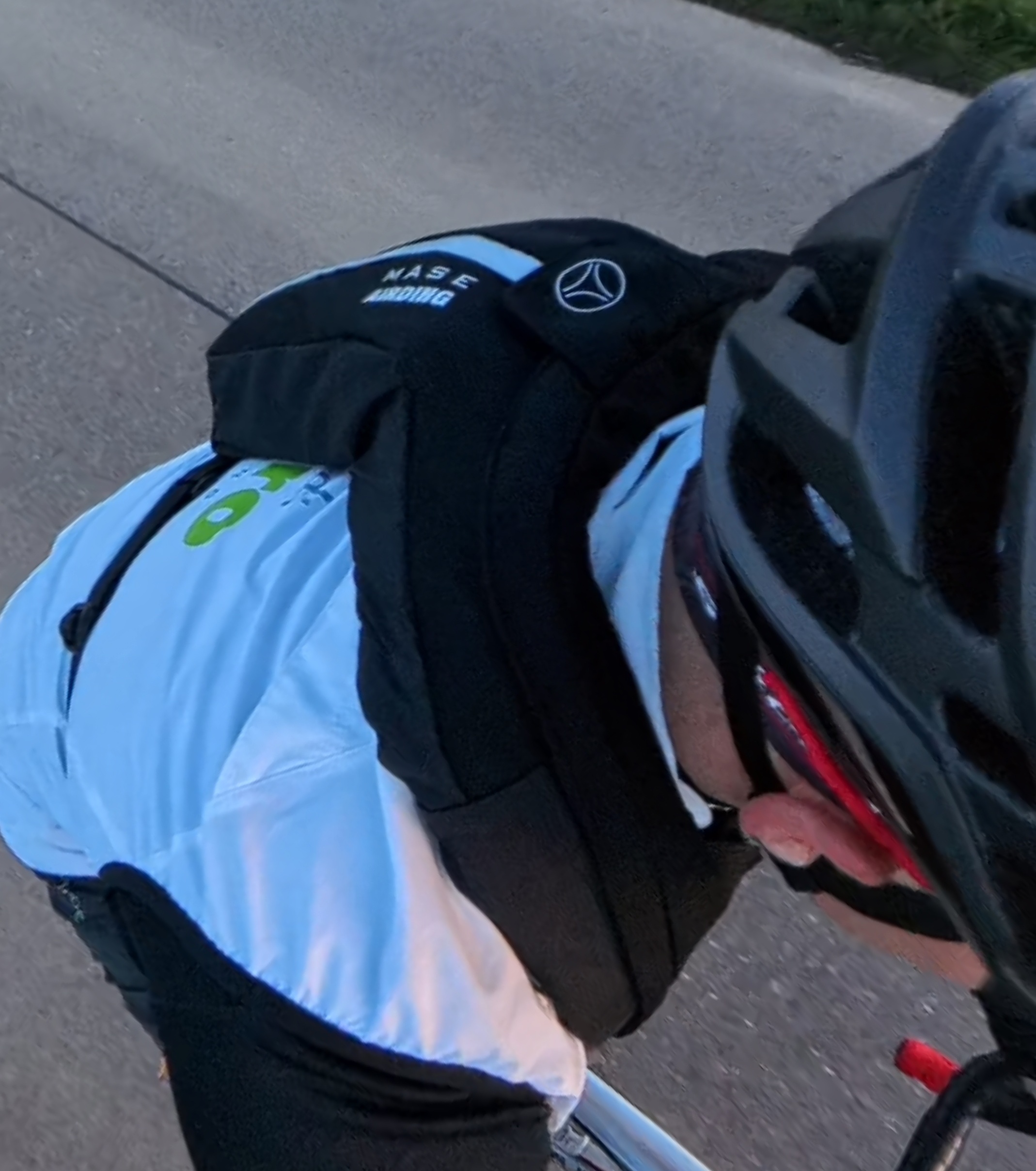 Rucksack von oben betrachtet