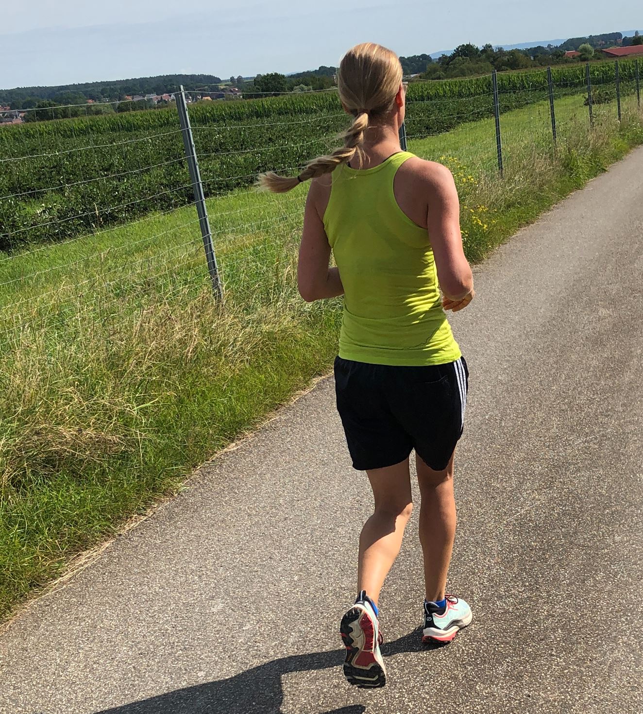 Racerback erkennbar
