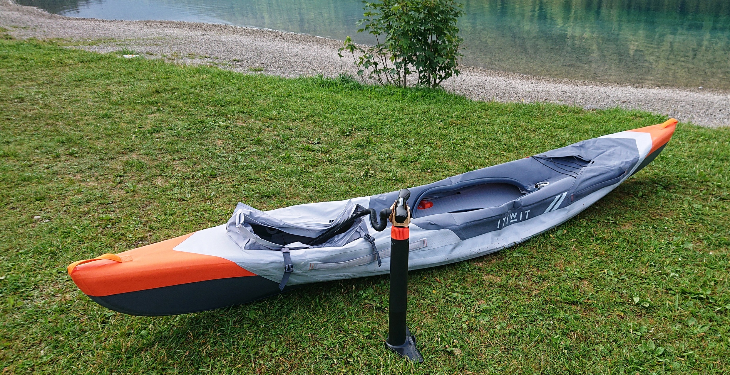 Aufpumpen Schritt 2