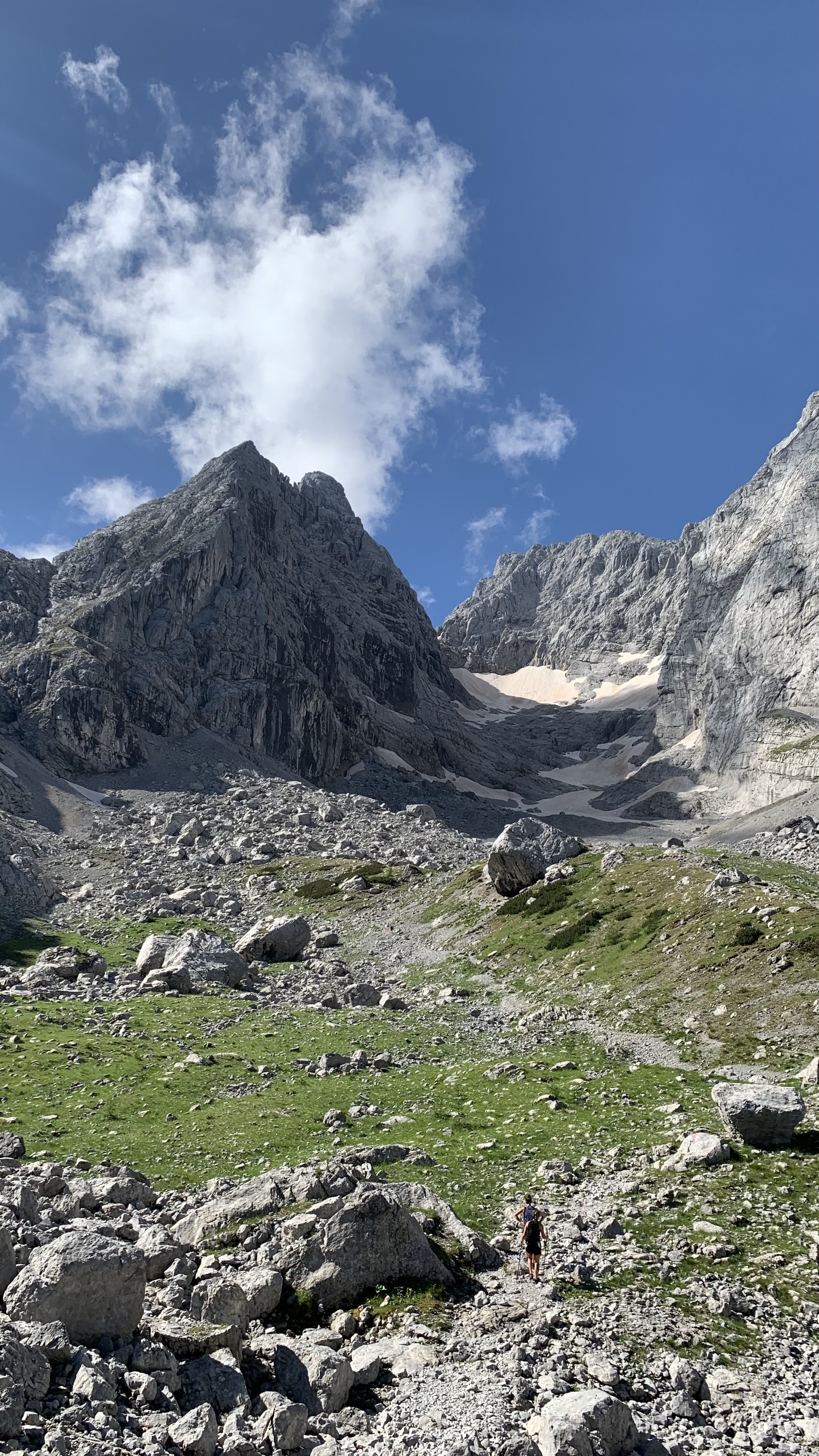 Blick auf den Blaueisgletscher