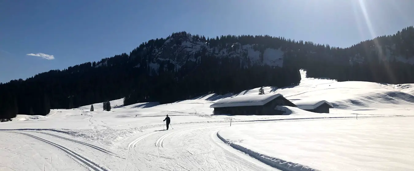 Balderschwang Langlauf Winter Allgäu OUTSIDEstories