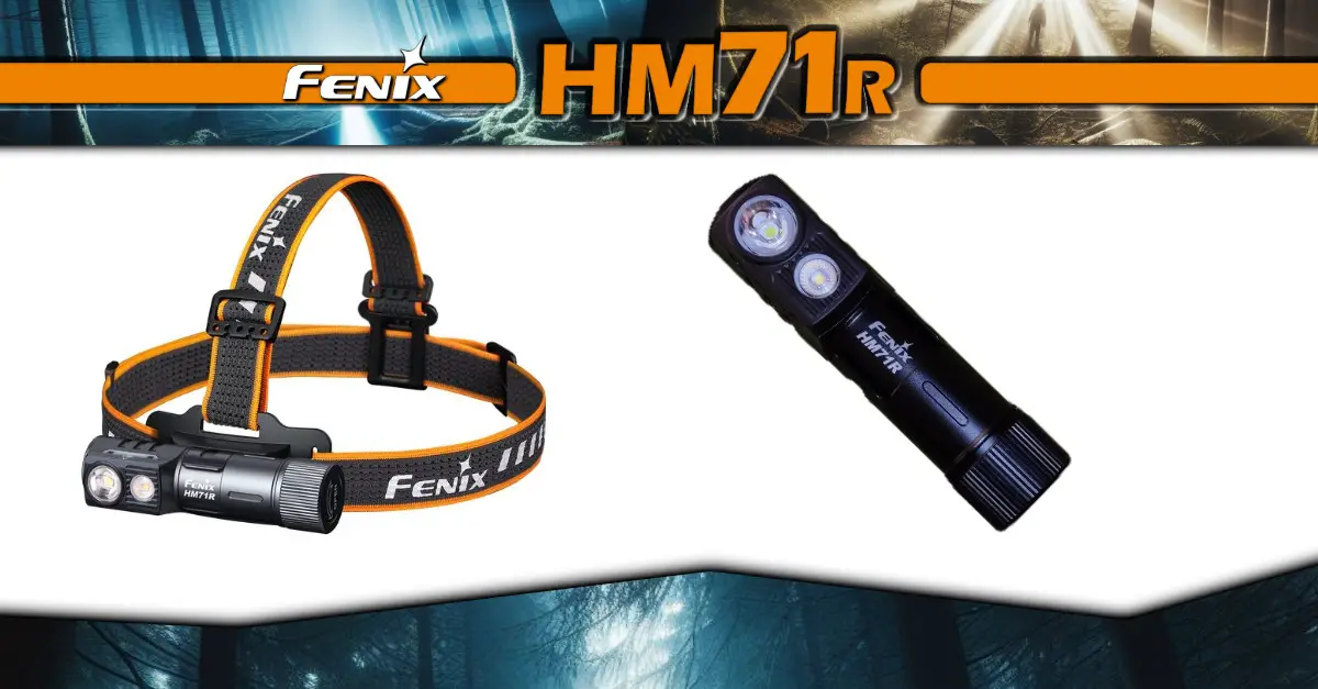 Fenix HM71R Stirn-/Taschenlampe 1