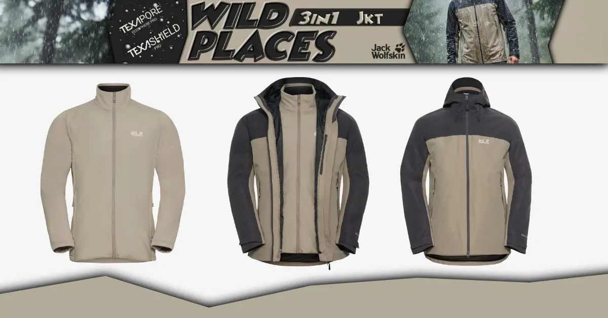 Jack Wolfskin Wild Places 3in1 1