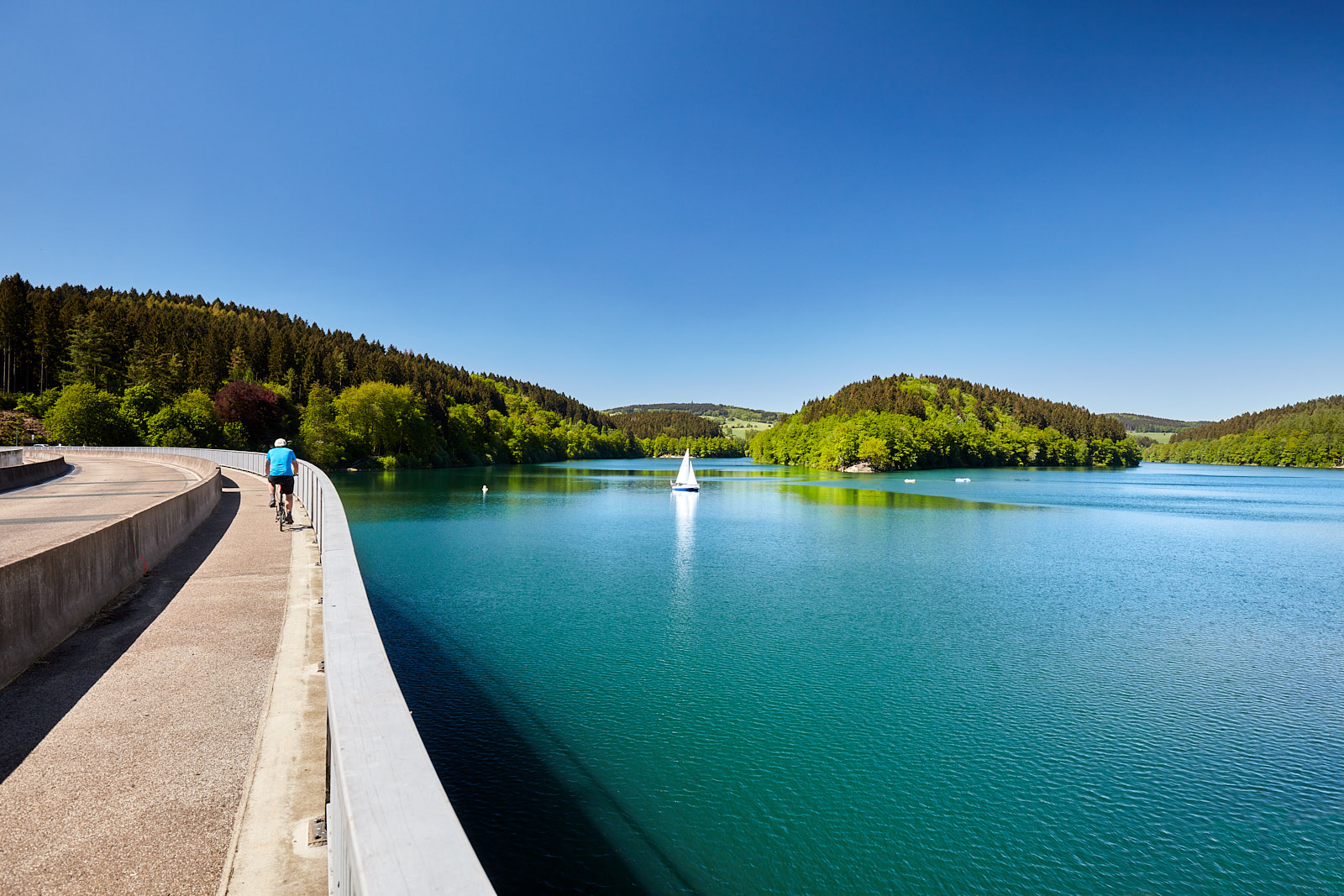 Aggertalssperre - einfach bergisch radeln