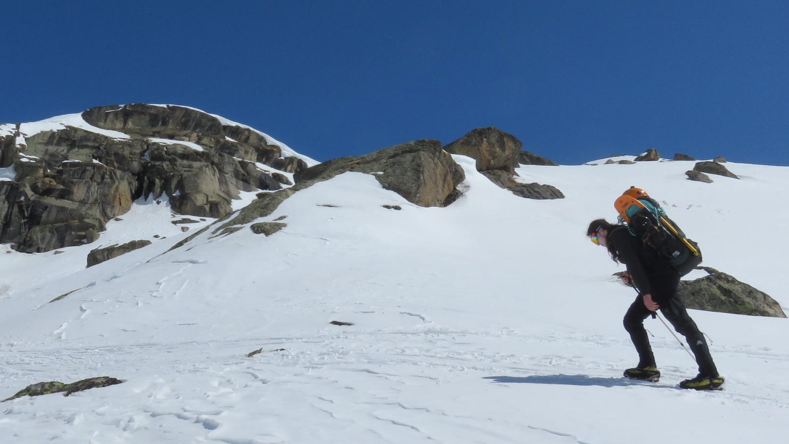 Aufstieg am Gran Paradiso