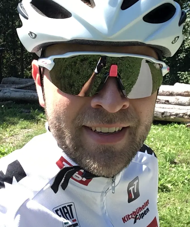 Frontansicht auf die Brille