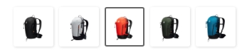Wanderrucksack Farbauswahl