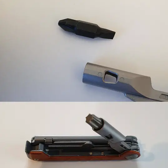 Ansicht Schraubendreher - Bits