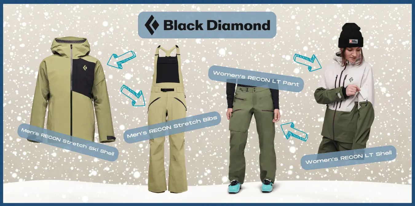Gewinne ein Skitouren Outfit von Black Diamond, Skitourenbekleidung
