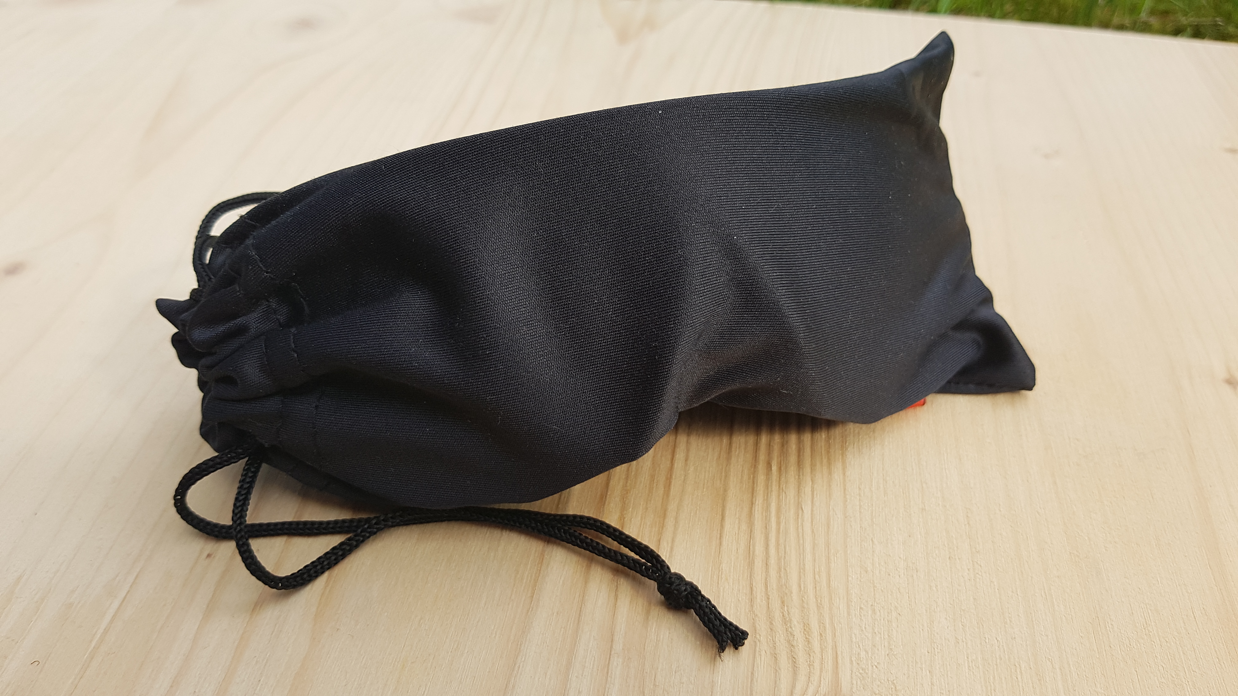 Brille im Transportbeutel