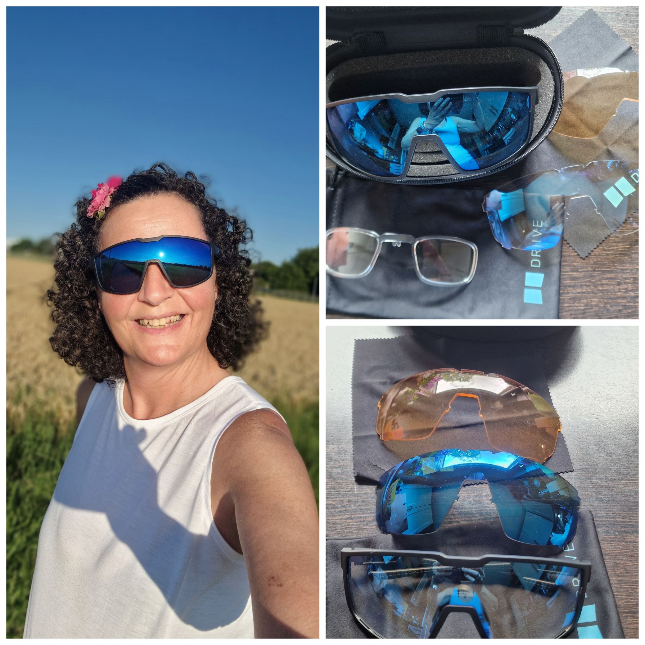 Die perfekte Sportbrille mit einem Einsatz für Sehstärkegläser 