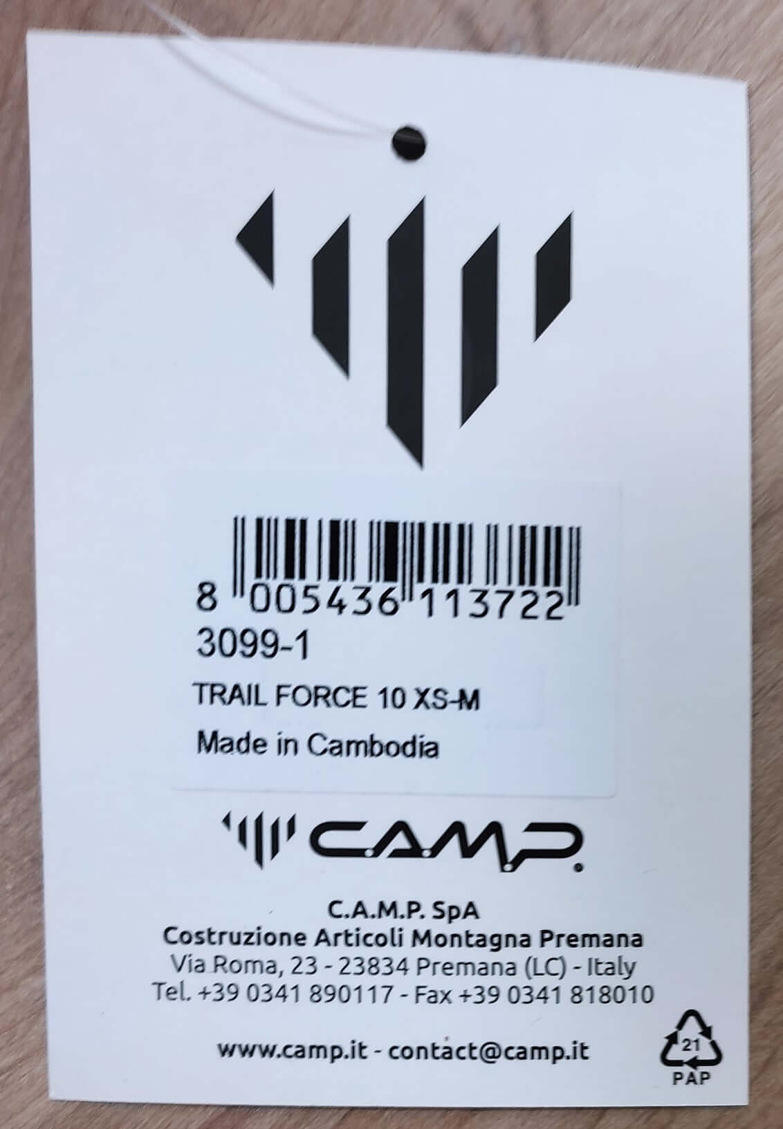 CAMP Trail Force 10 25