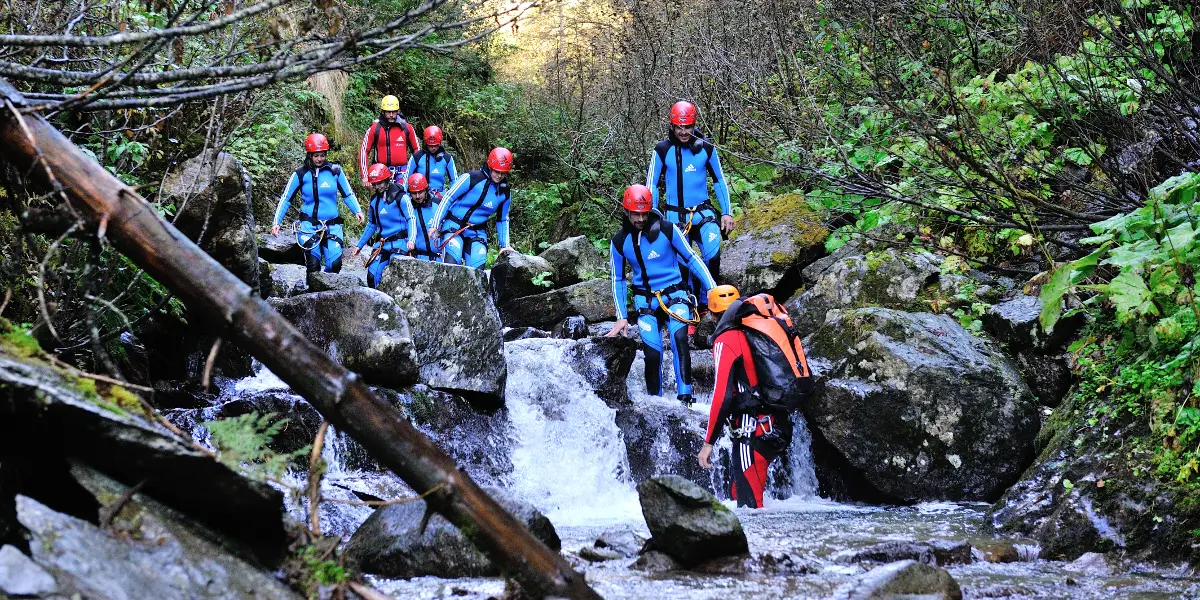 Canyoning im Ötztal mit faszinatour