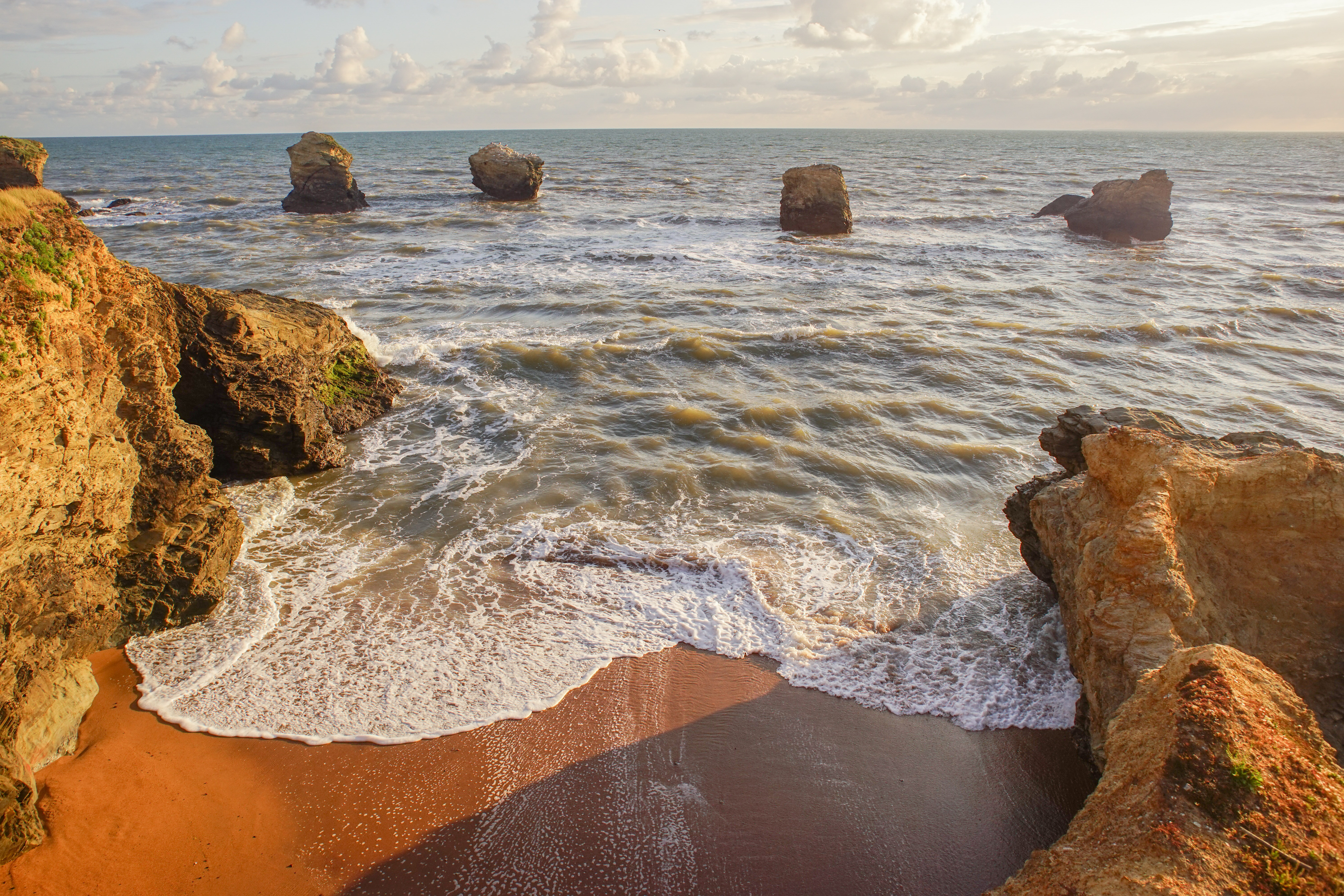 Küstenwanderungen Atlantikküste, Frankreich,, Corniche de Vendée