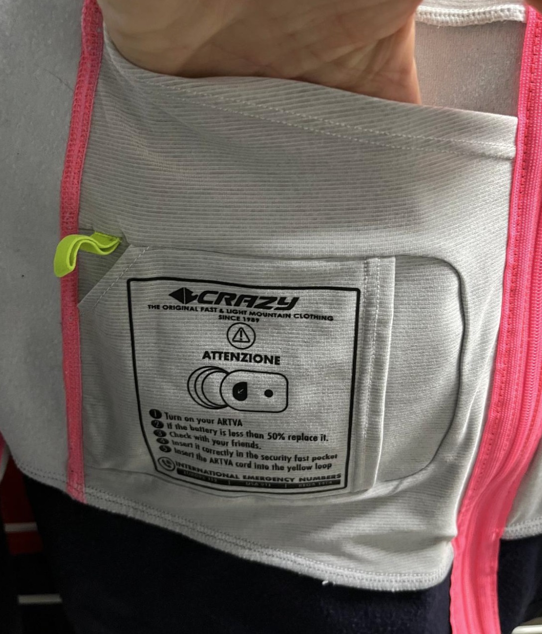große Tasche innen