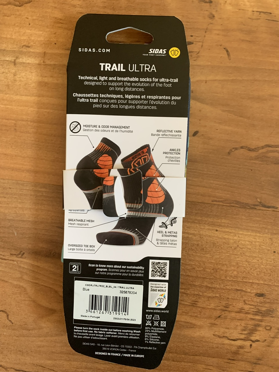 Eingepackt von hinten