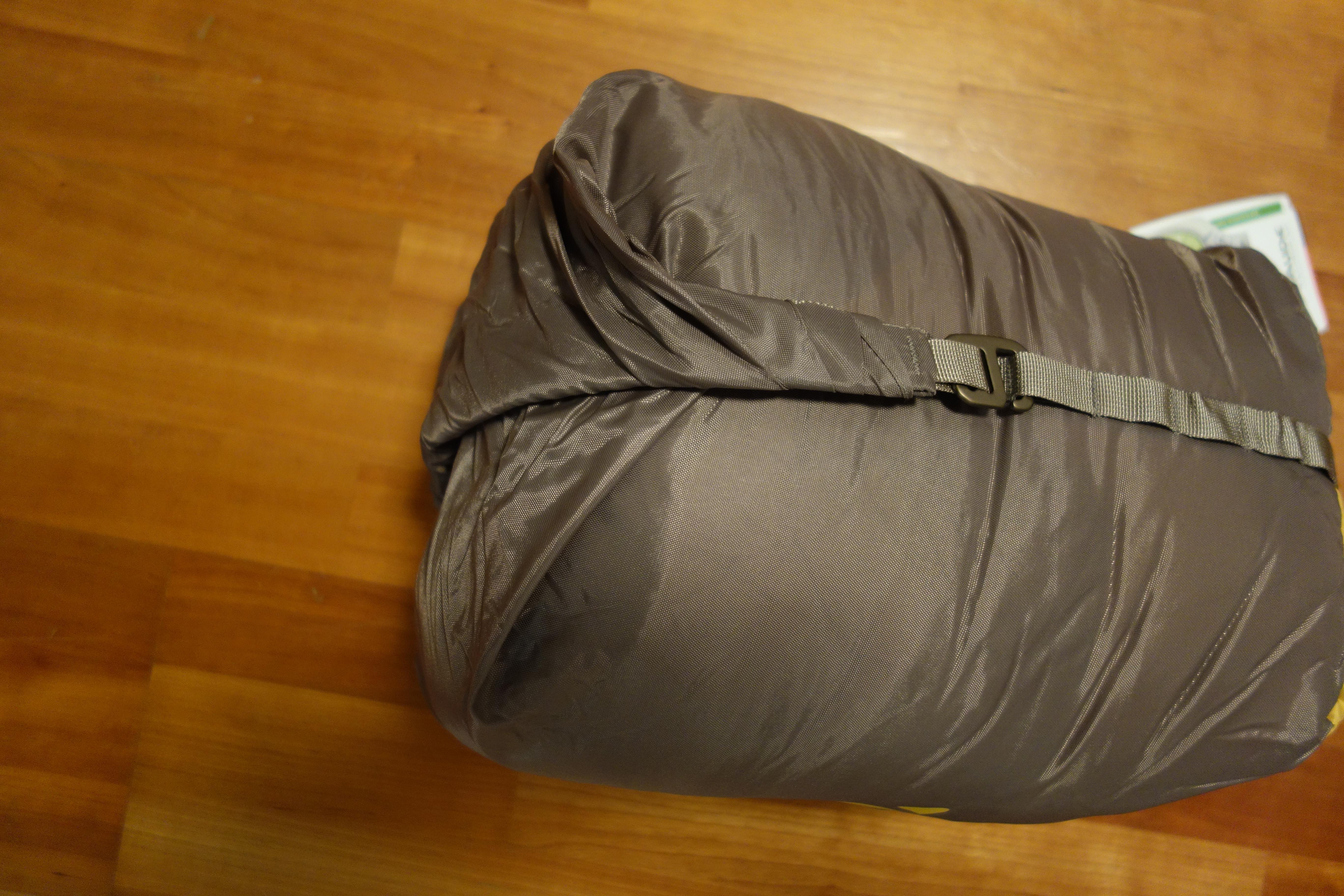 Der Verschluss des Packsacks