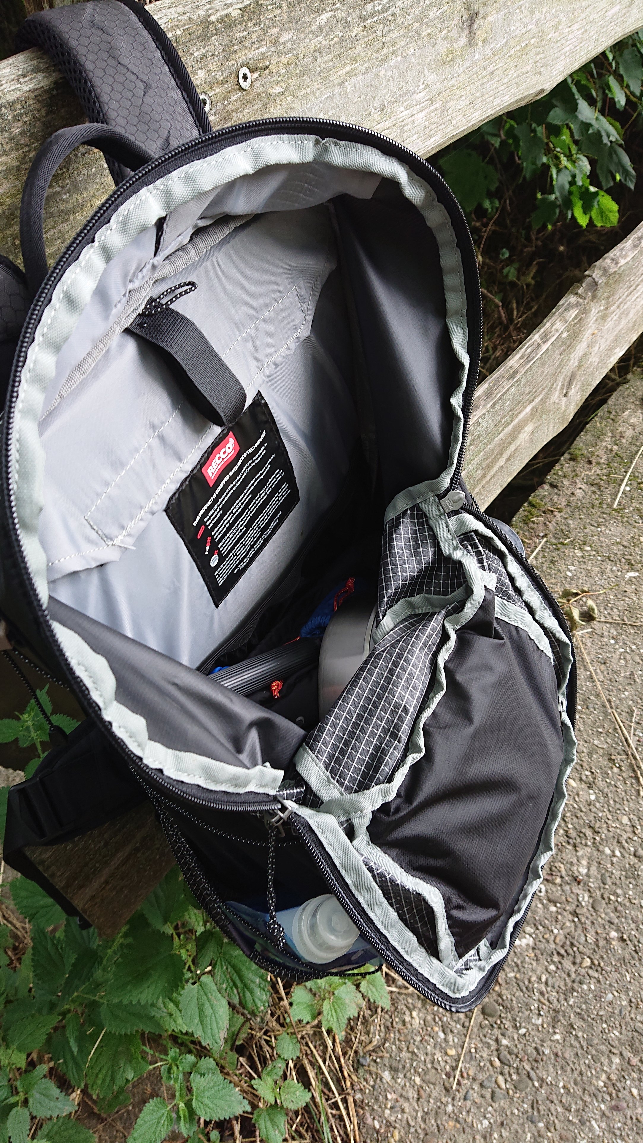 Hauptfach des Rucksacks