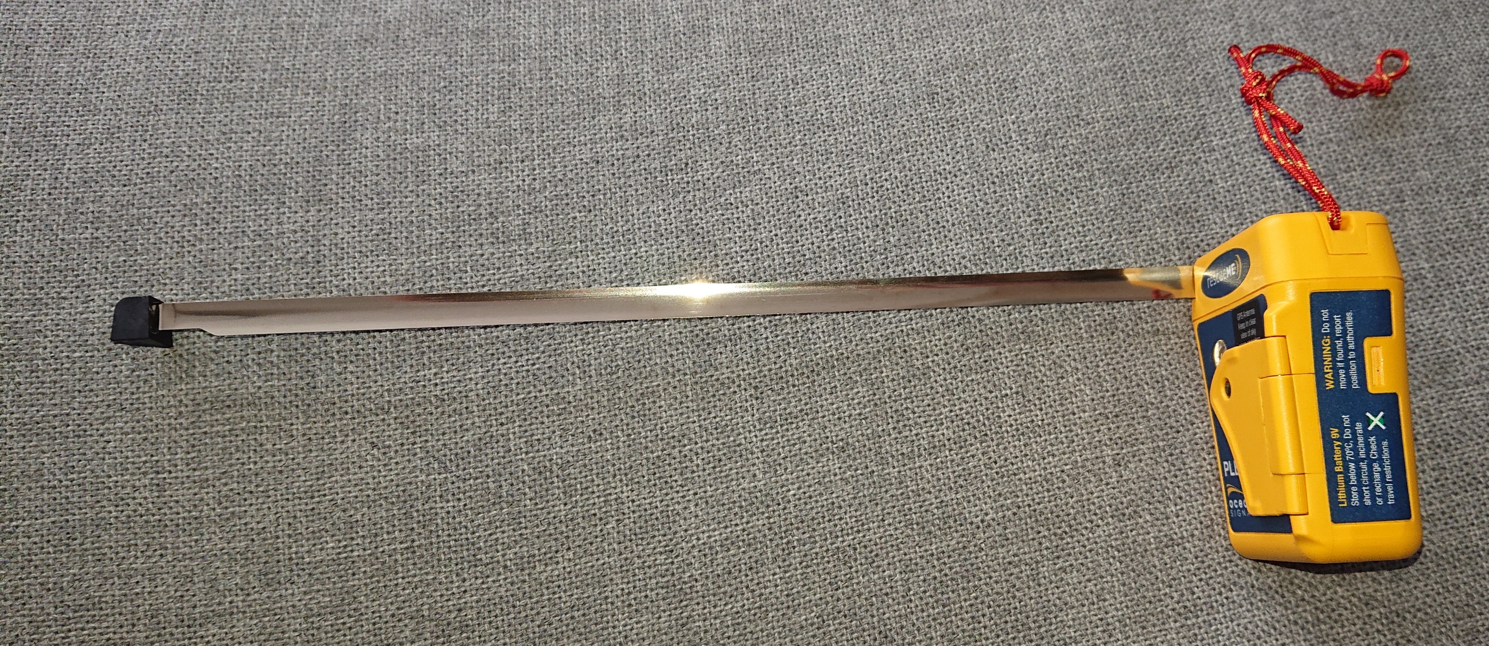 PLB mit ausgezogener Antenne