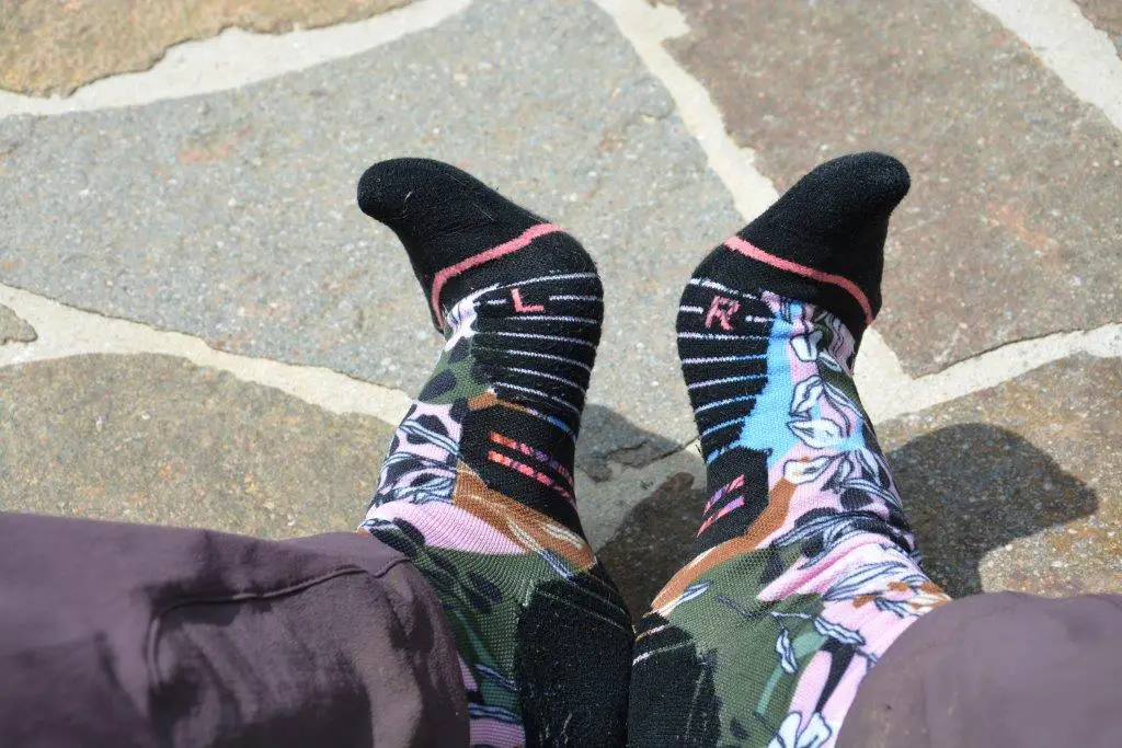 Stance Laufsocken mit Blumenmuster