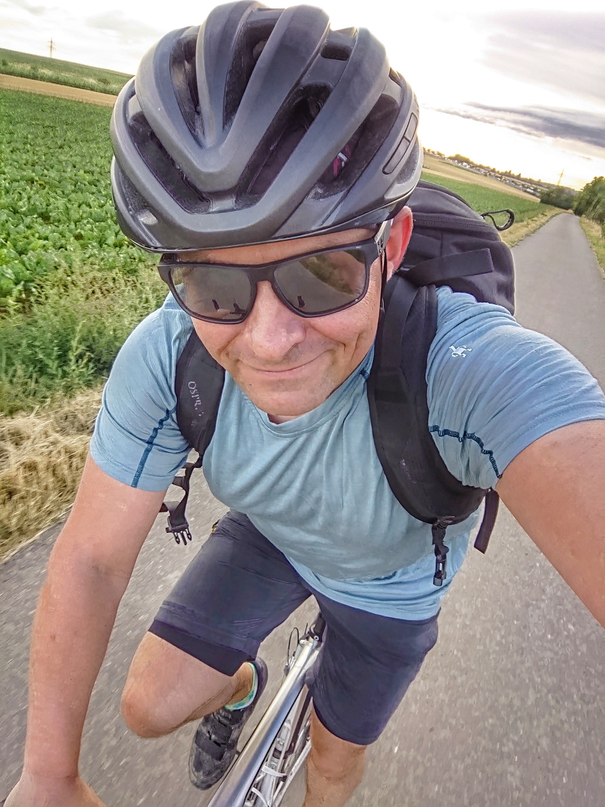 Im Einsatz auf dem Weg zur Arbeit